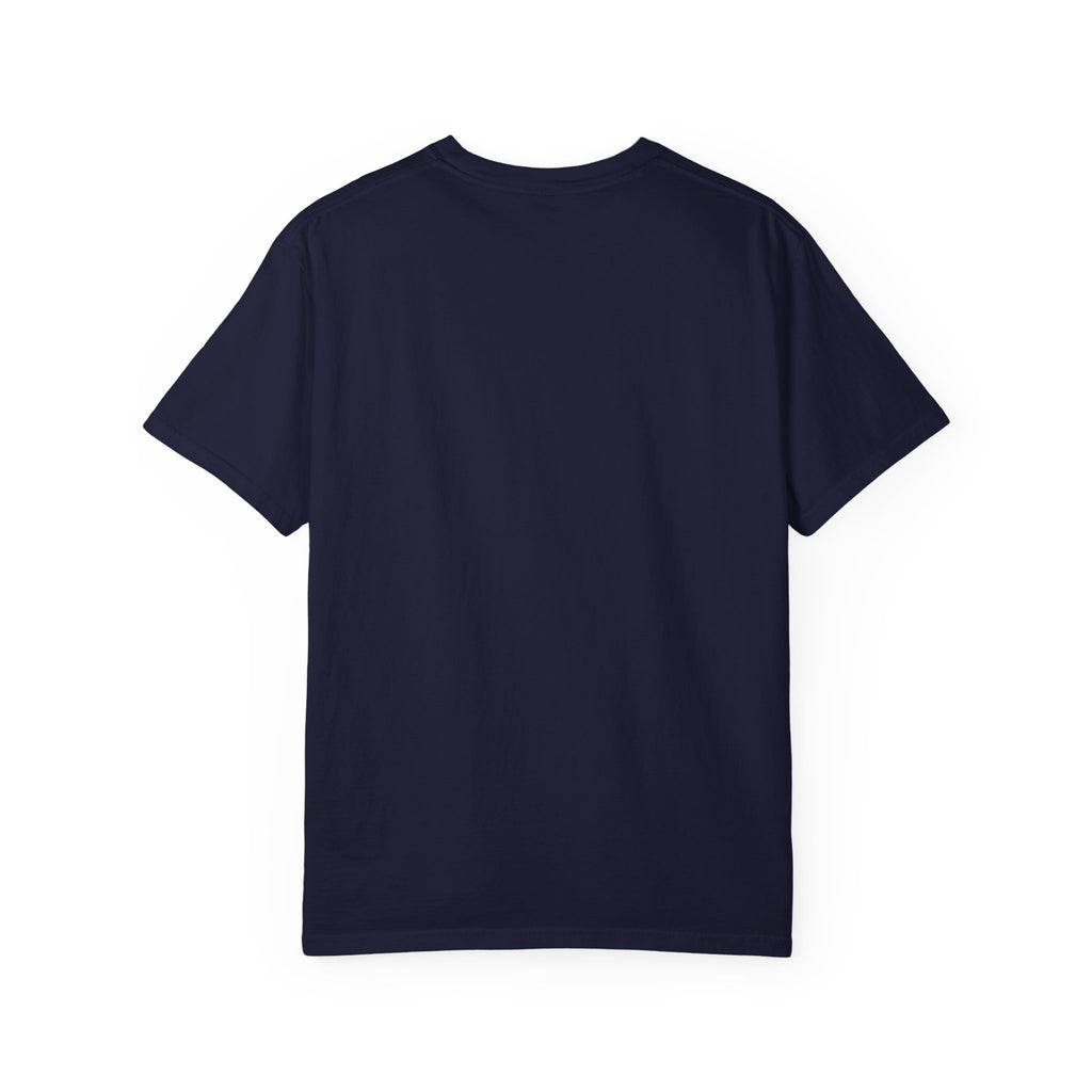 Pherus Vertical Flame Tee — Unisex Garment-Dyed Graphic T-Shirt