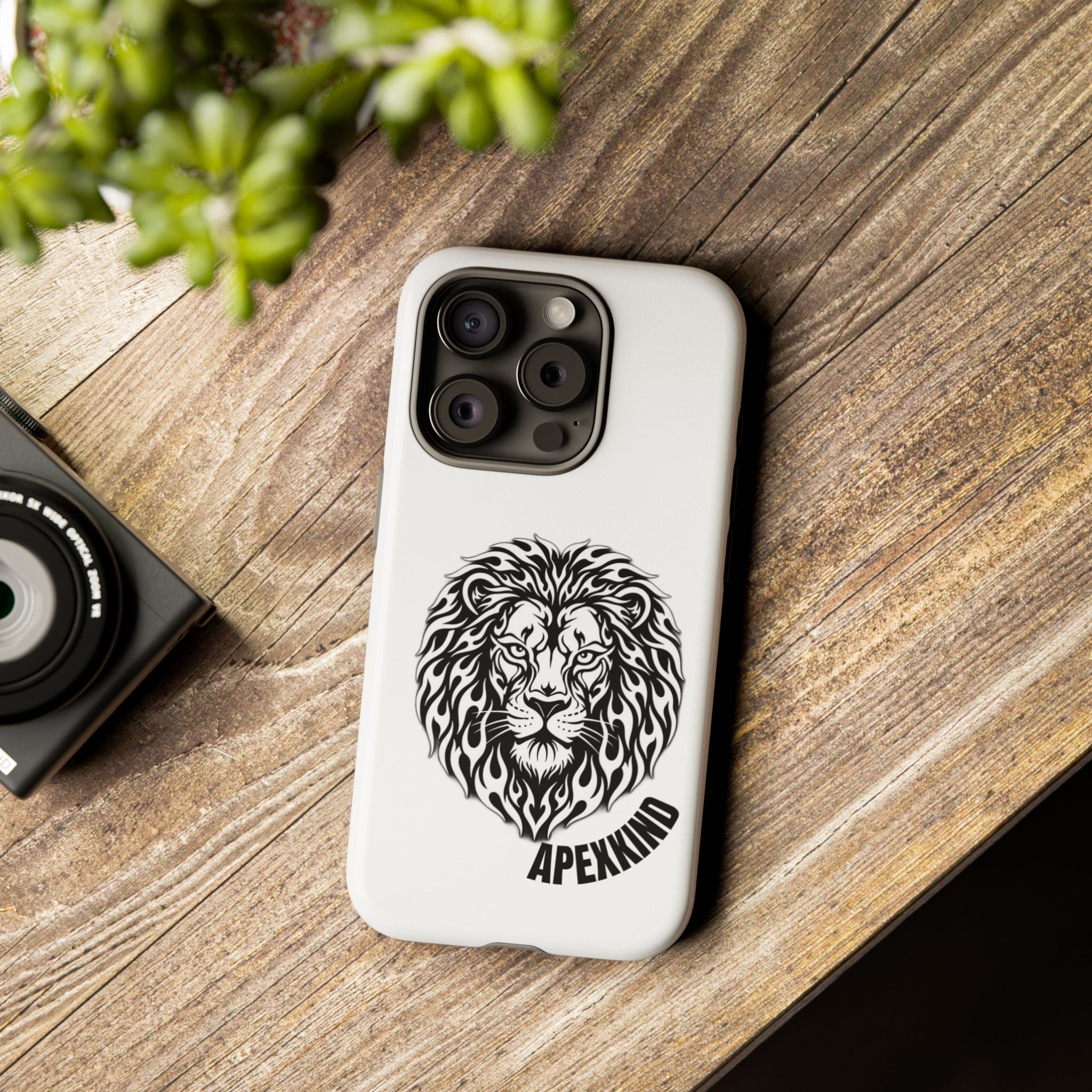 Apex Spirit Lion Phone Case Head Phone Case – APEXKIND Graphic Protective Cover