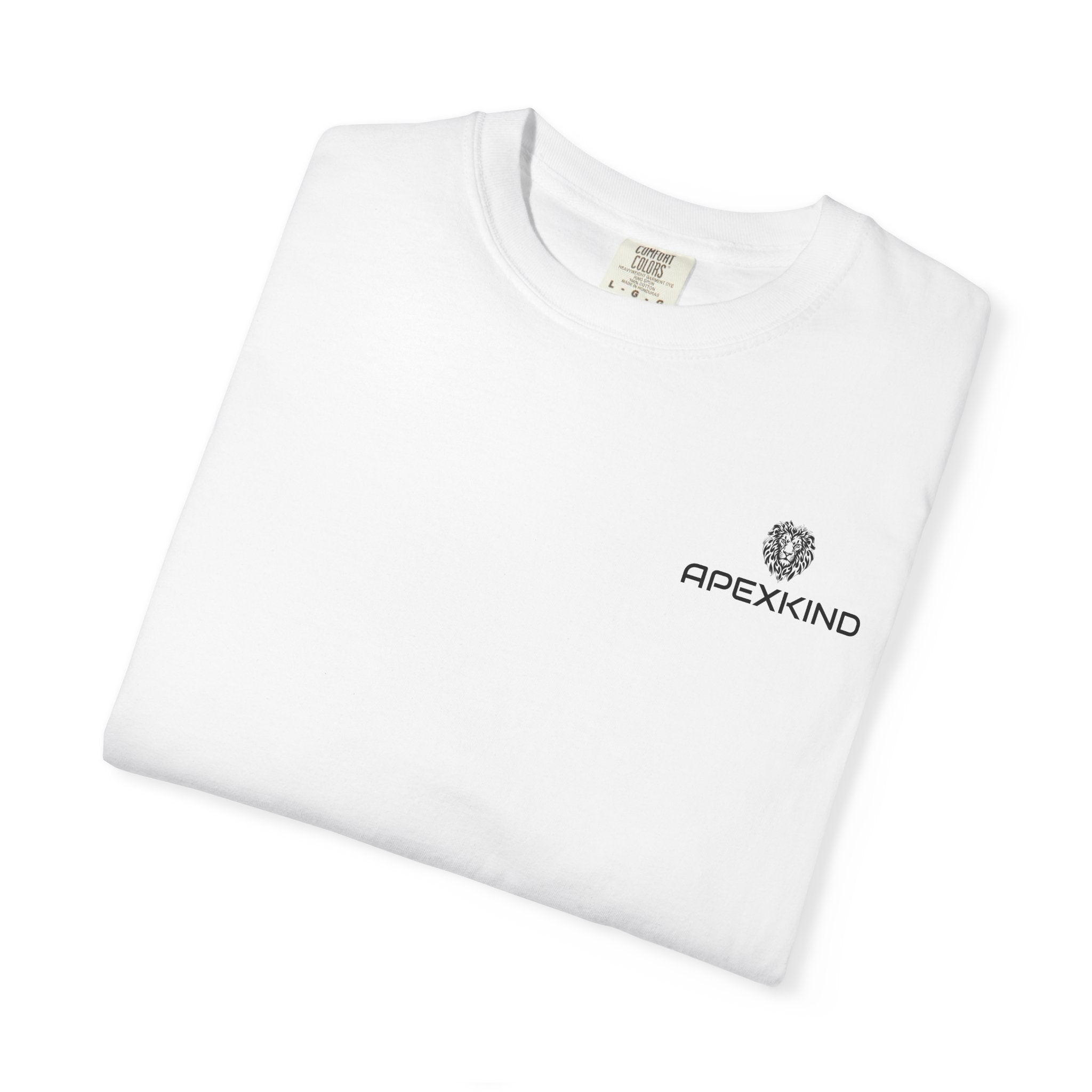 ApexKind Lion Tee — Stay Apex, Stay Driven Motivational T-Shirt