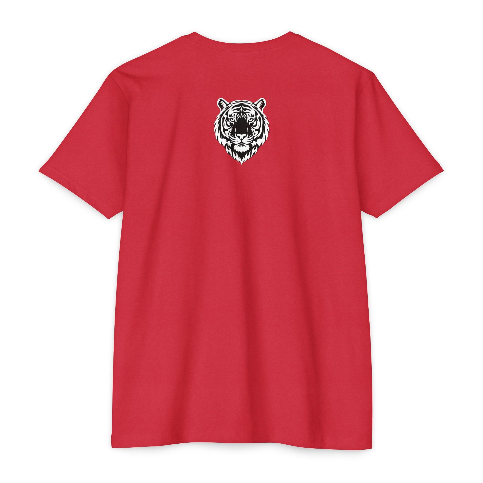 Tribal Flame Siberian Tiger T-Shirt