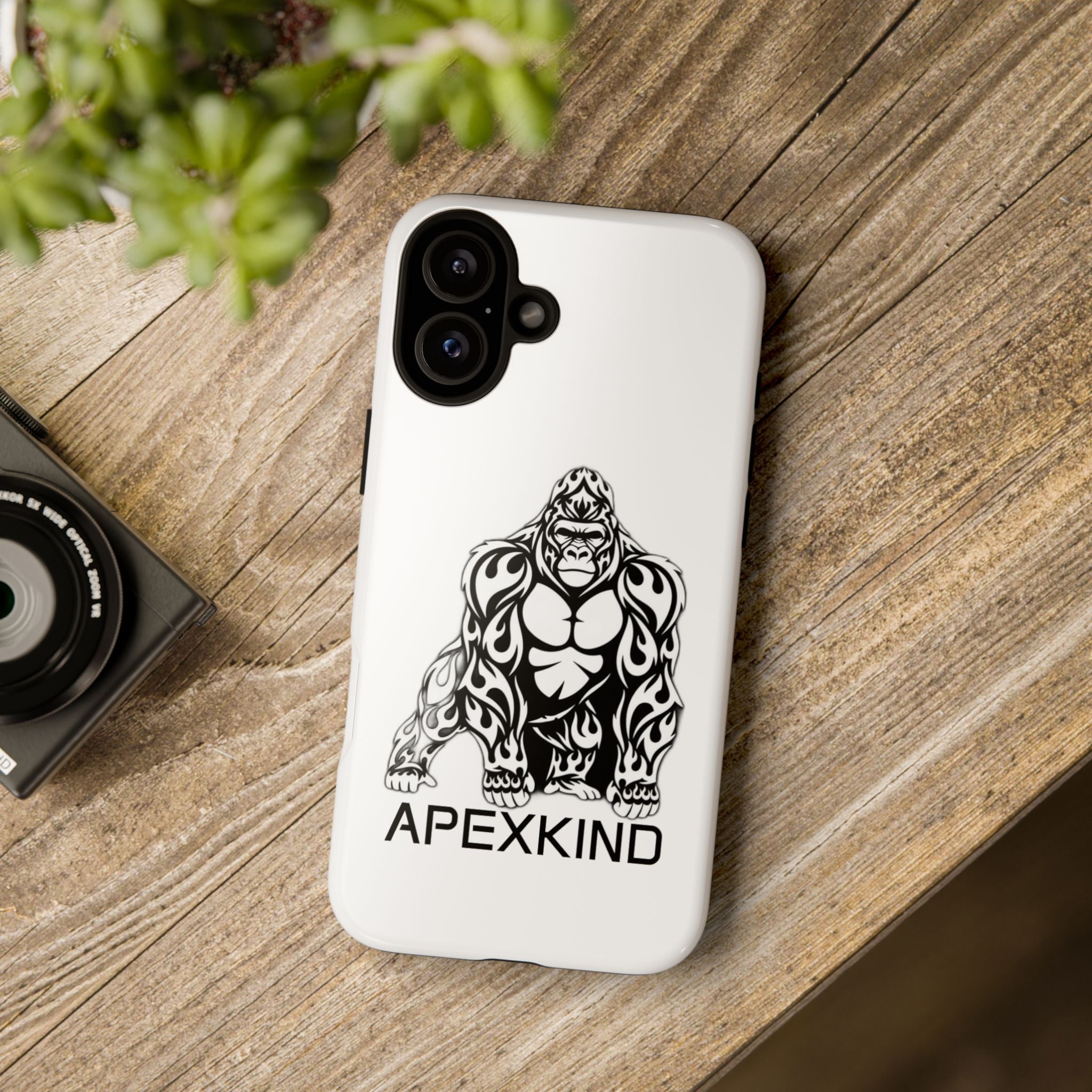 Gorilla Tribal Phone Case — Tough Cases Protective iPhone Cover