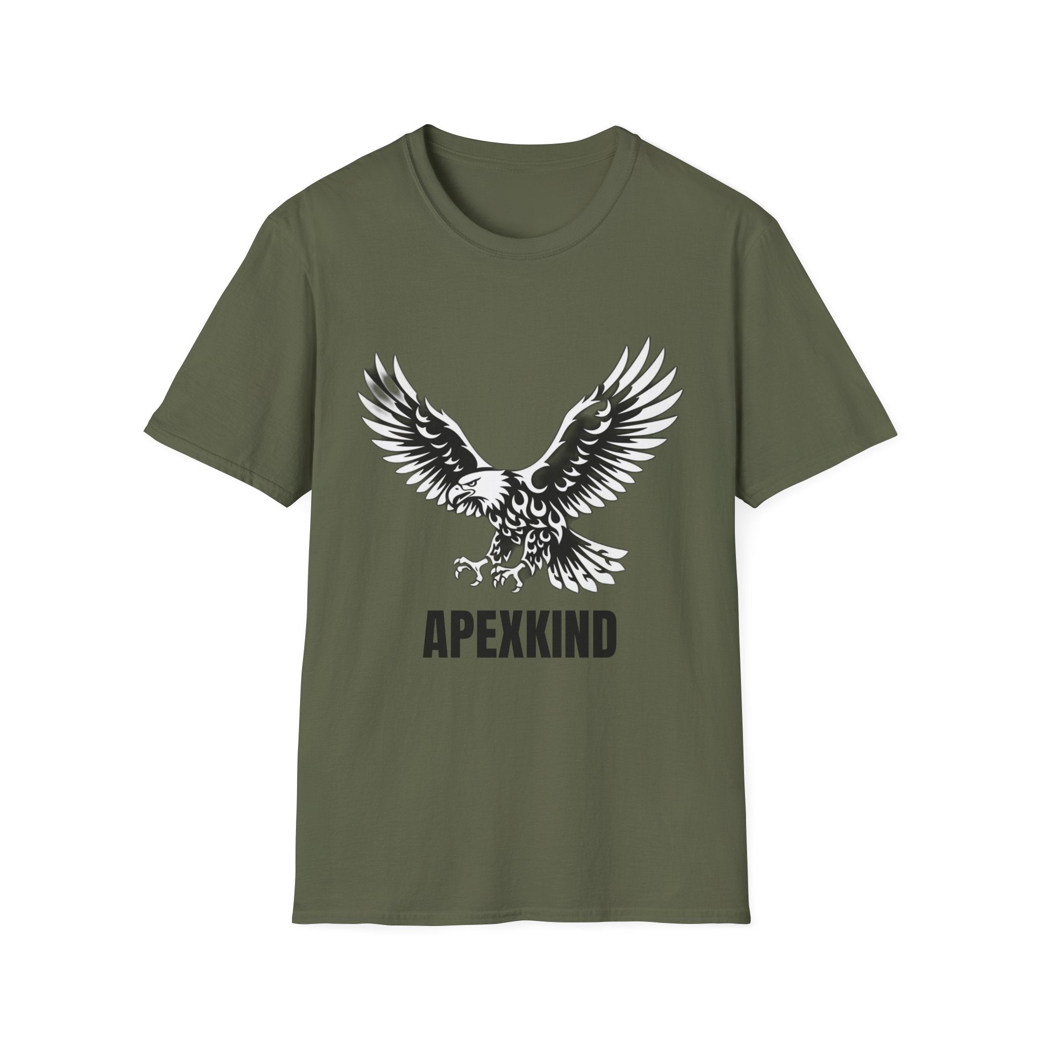Flying Eagle Graphic T-Shirt | Soaring Eagle Wings Shirt