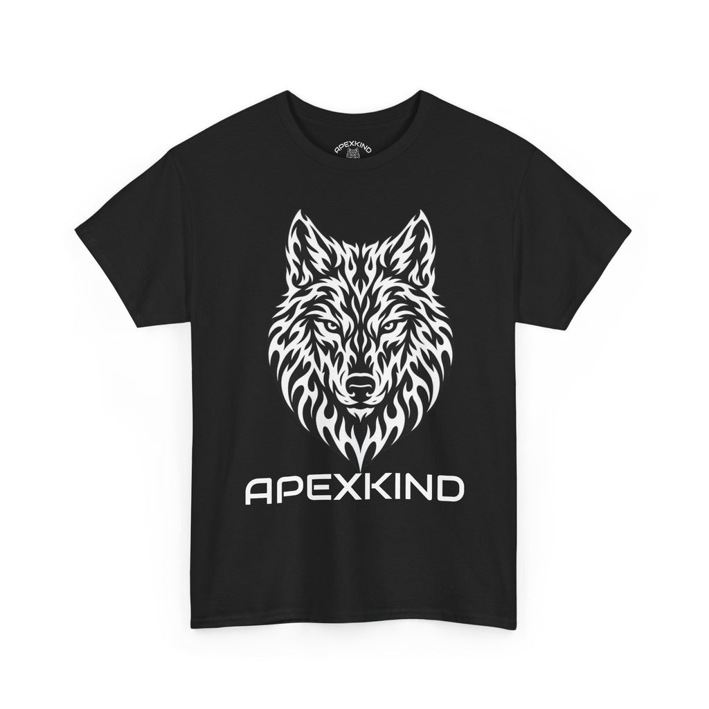 APEXKIND Wolf Tee — "WALK WILD LIVE SHARP" T-Shirt