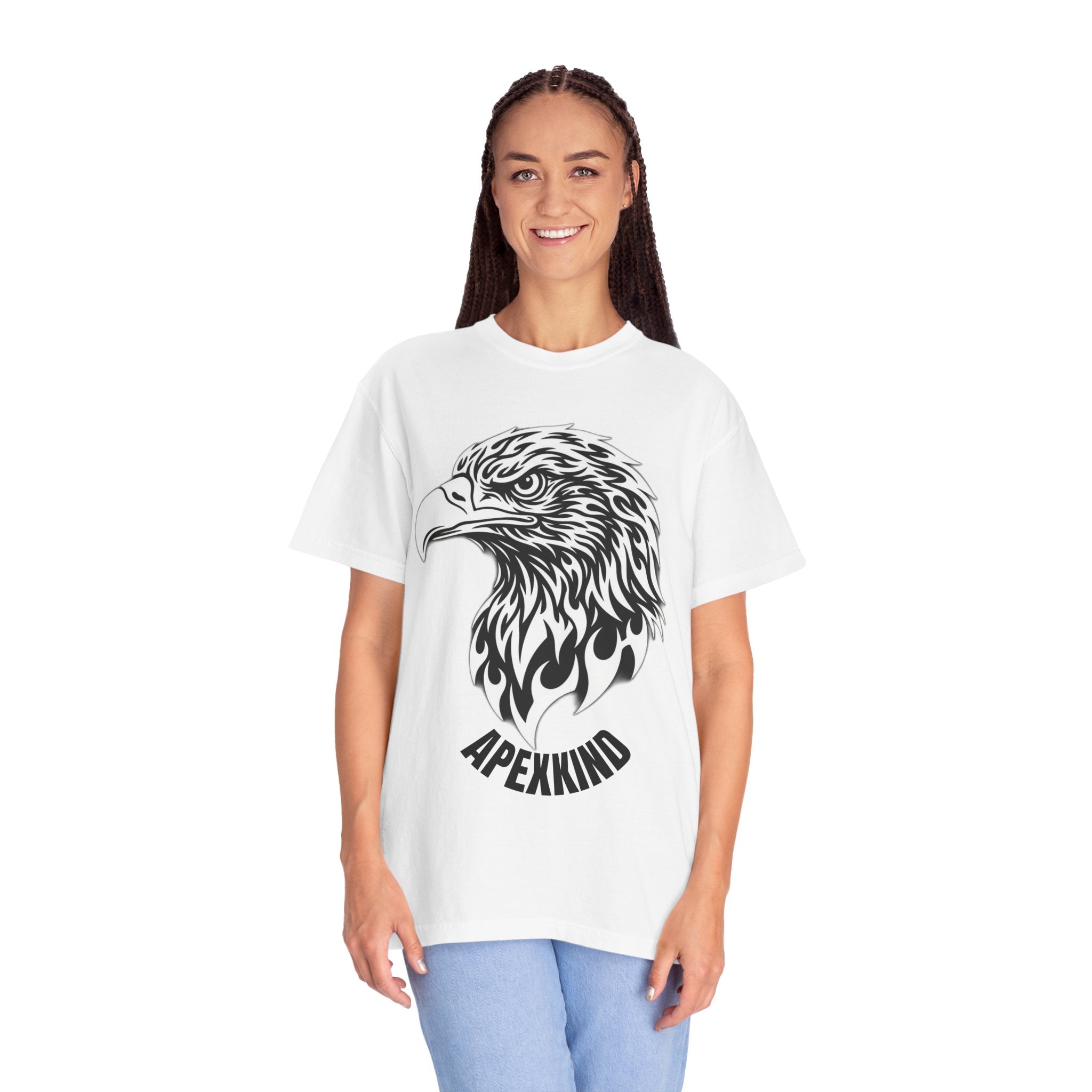 Eagle Head Graphic T-Shirt — APEKKIND Bold Americana Tee