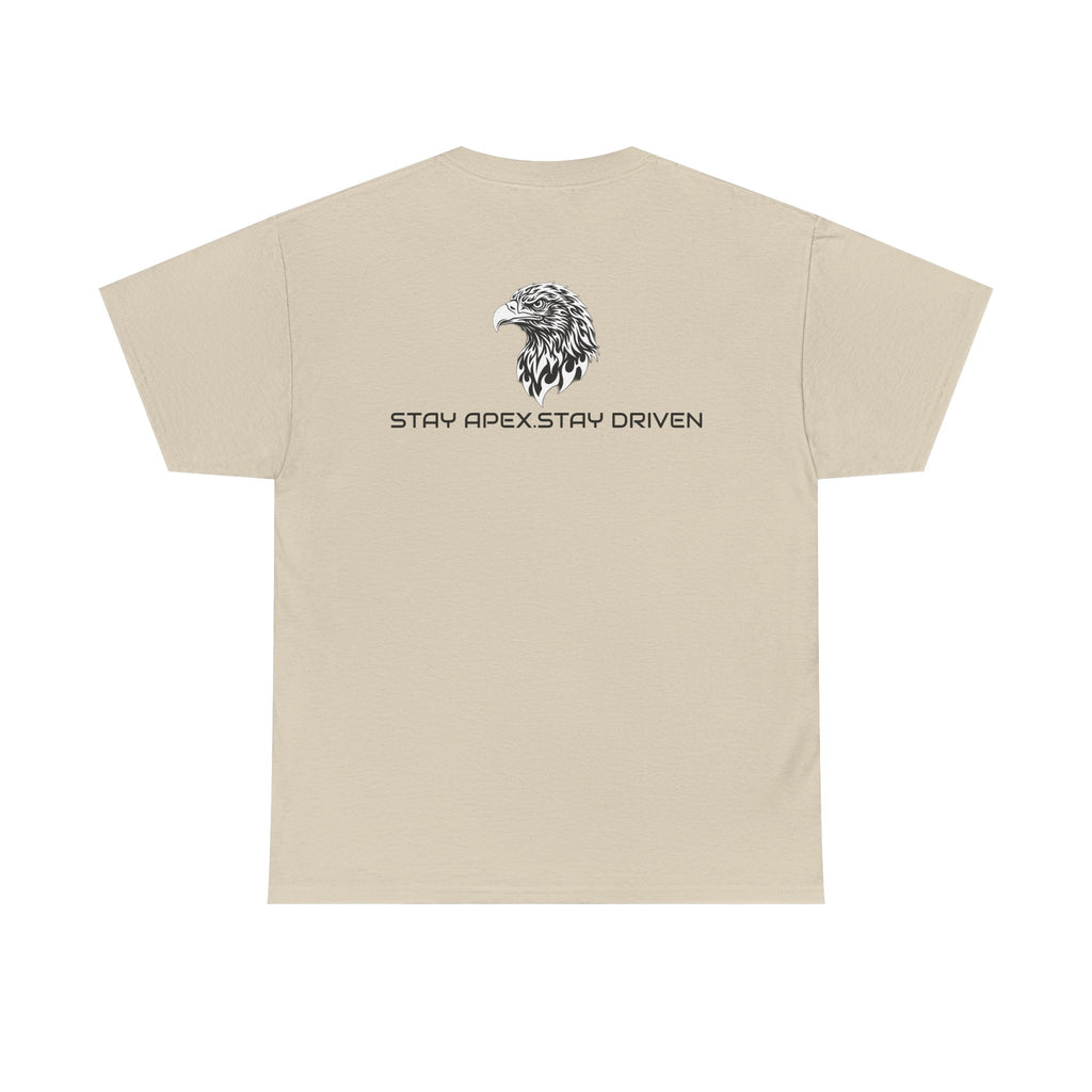 ApexKind Eagle Tee — Bold Tribal Eagle Graphic T-Shirt ("ApexKind" & “Stay Apex Stay Driven")