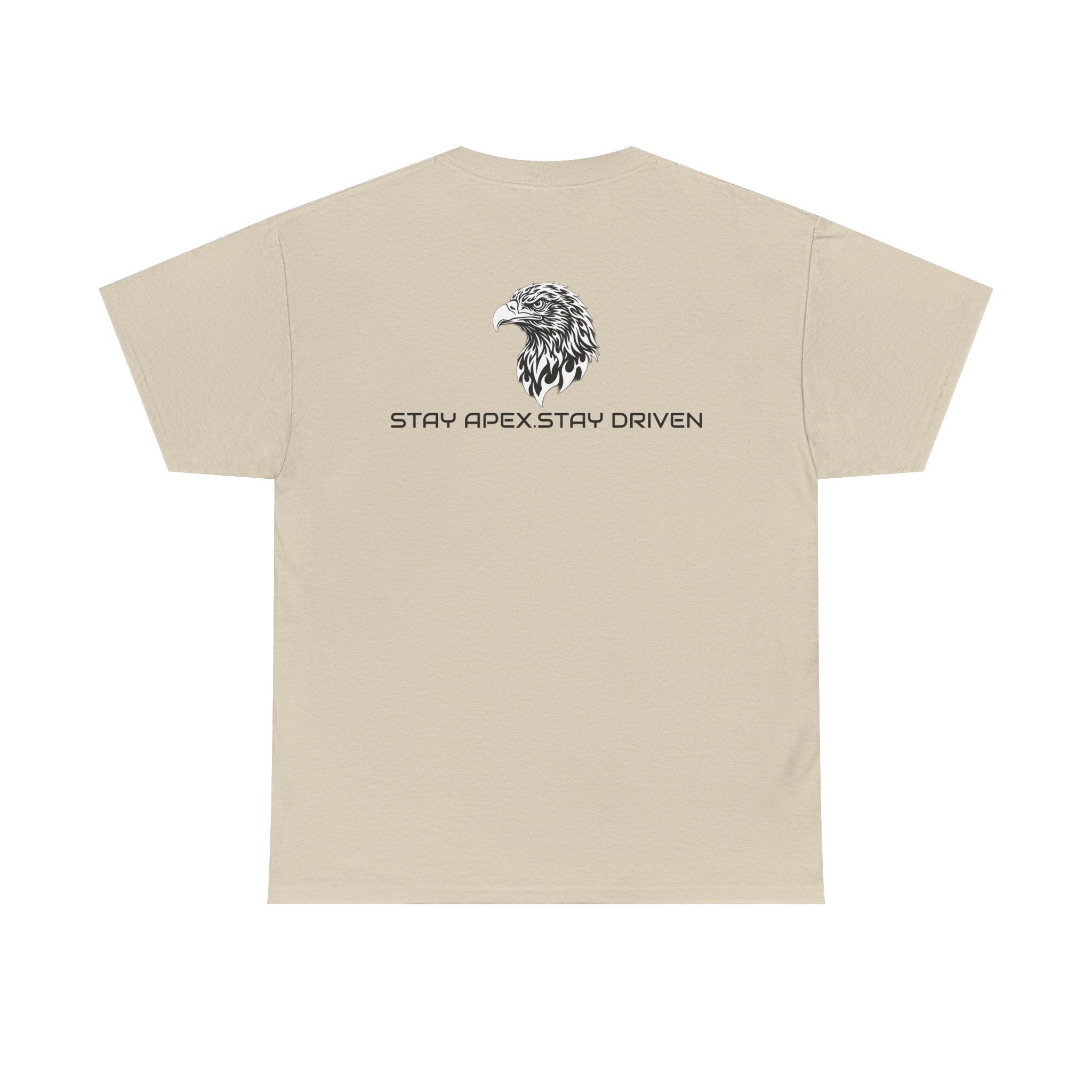 ApexKind Eagle Tee — Bold Tribal Eagle Graphic T-Shirt ("ApexKind" & “Stay Apex Stay Driven")