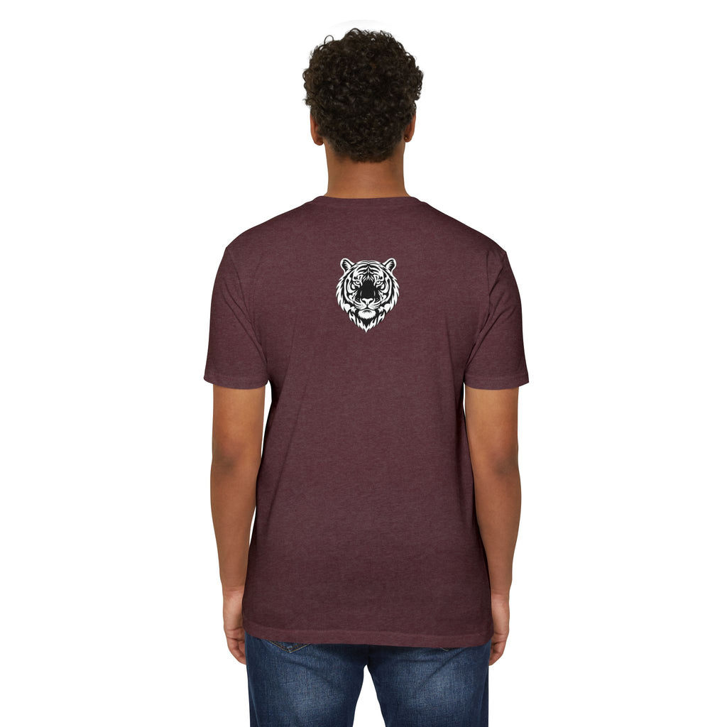 Tribal Flame Siberian Tiger T-Shirt