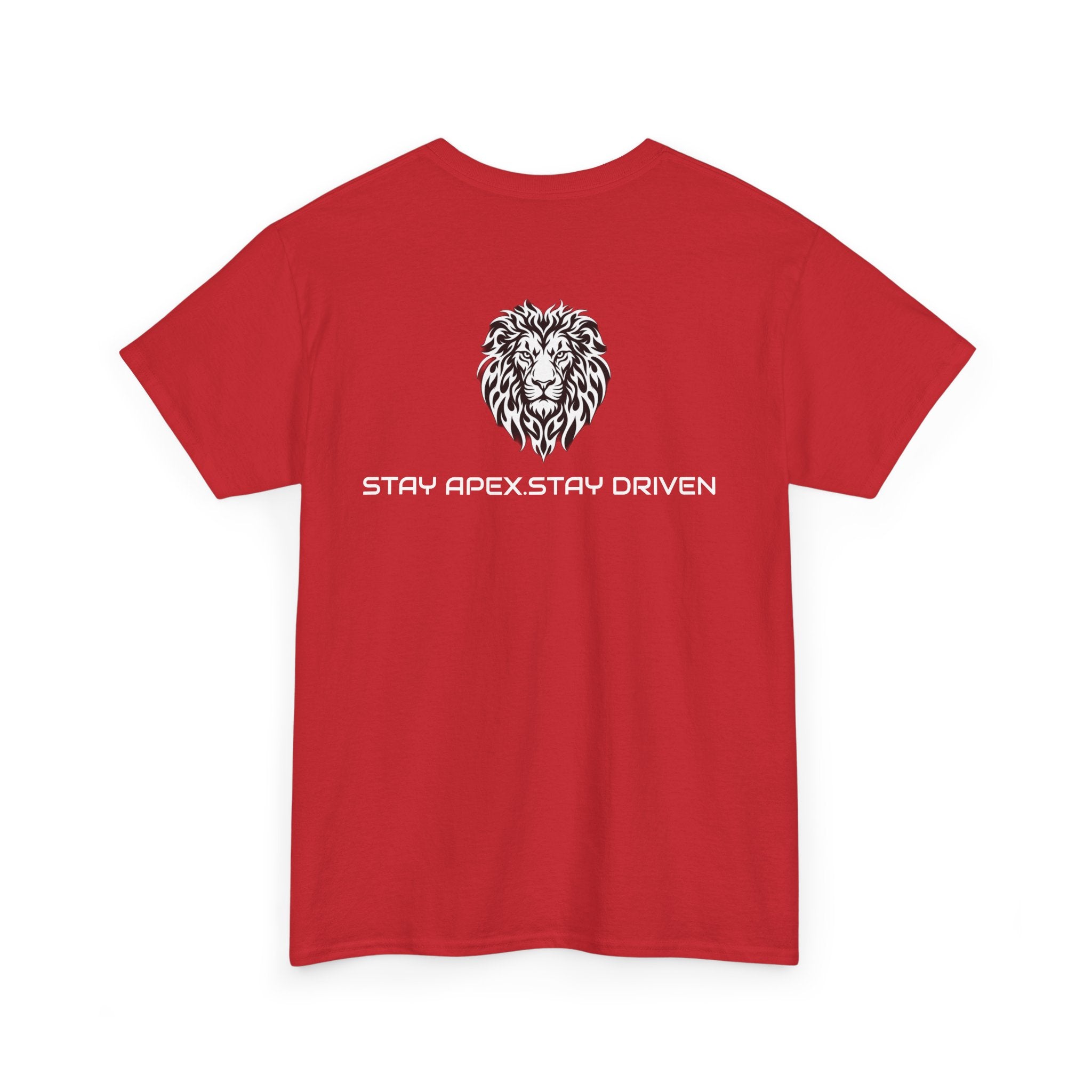Lion Crest Tee — APEXKIND Motivational Graphic T-Shirt