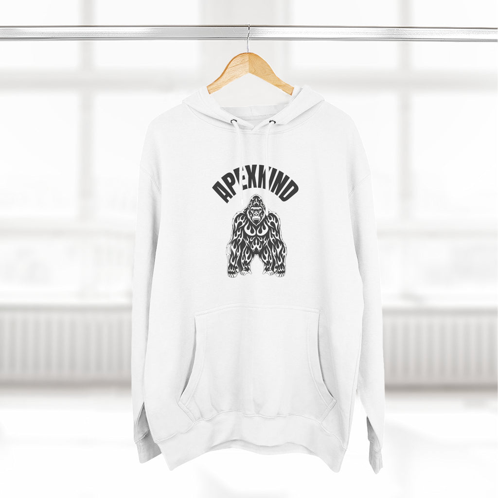Apex Kind Gorilla Hoodie — 'Stay Apex' Graphic Fleece Hoodie