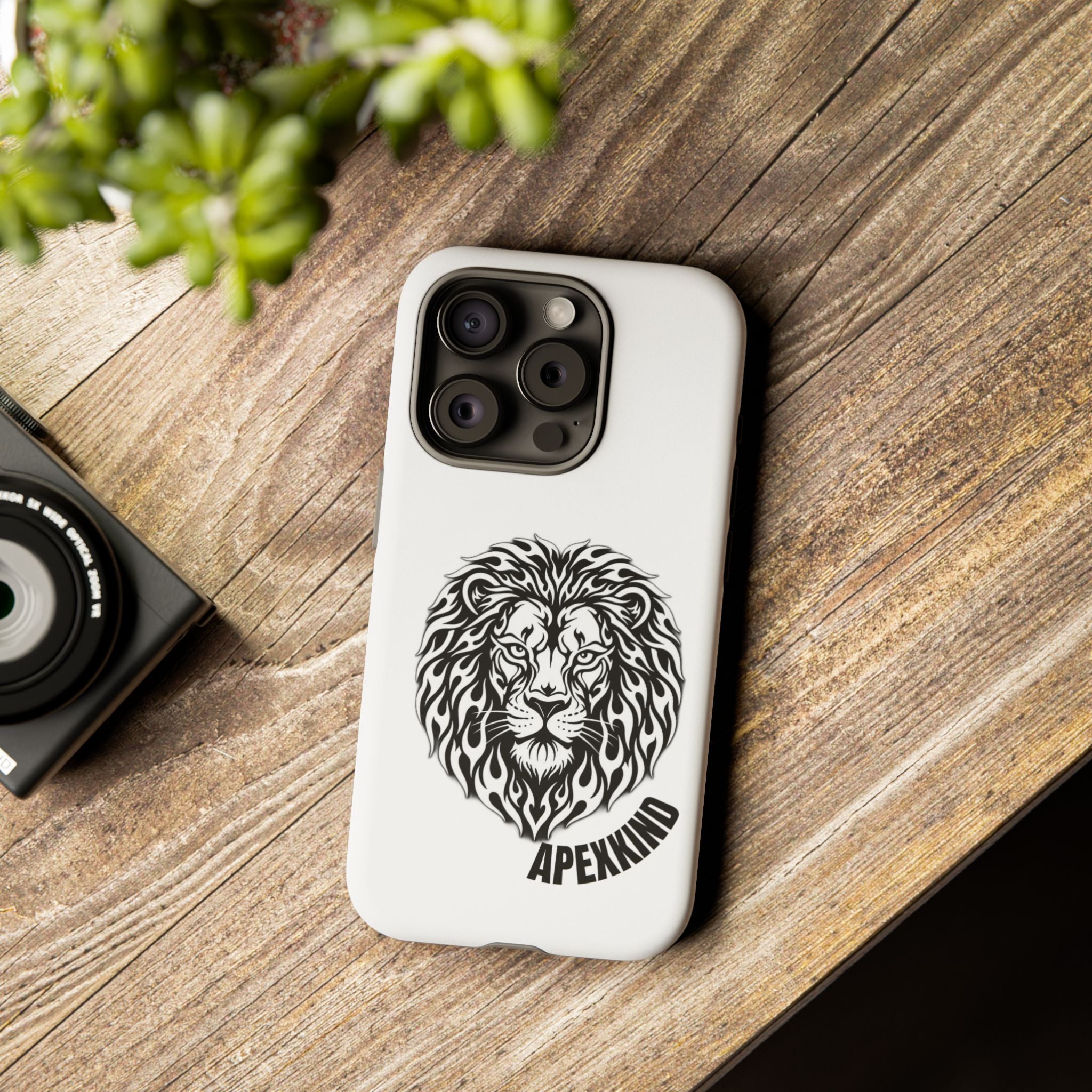 Apex Spirit Lion Phone Case Head Phone Case – APEXKIND Graphic Protective Cover