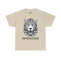 ApexKind Leopard Graphic Tee — 'Stay Apex Stay Driven' Motivational Cotton Shirt
