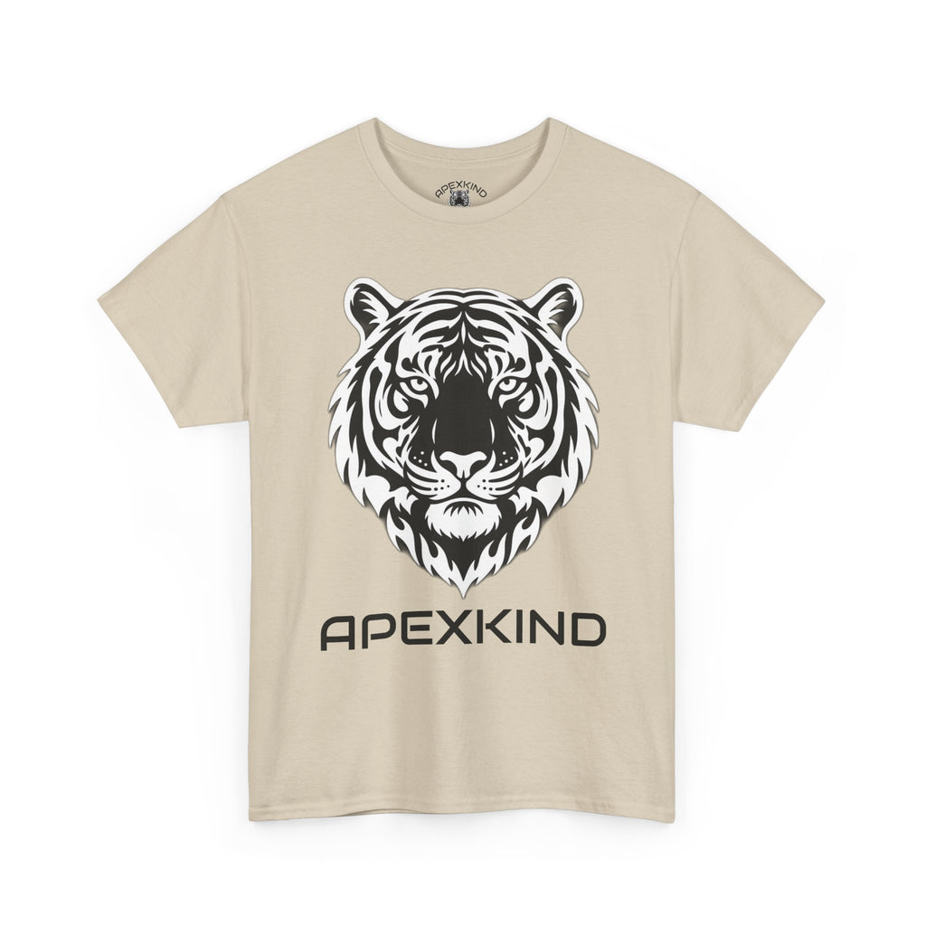 Tiger Head "APEXKIND" Tee — Motivational Graphic T-Shirt
