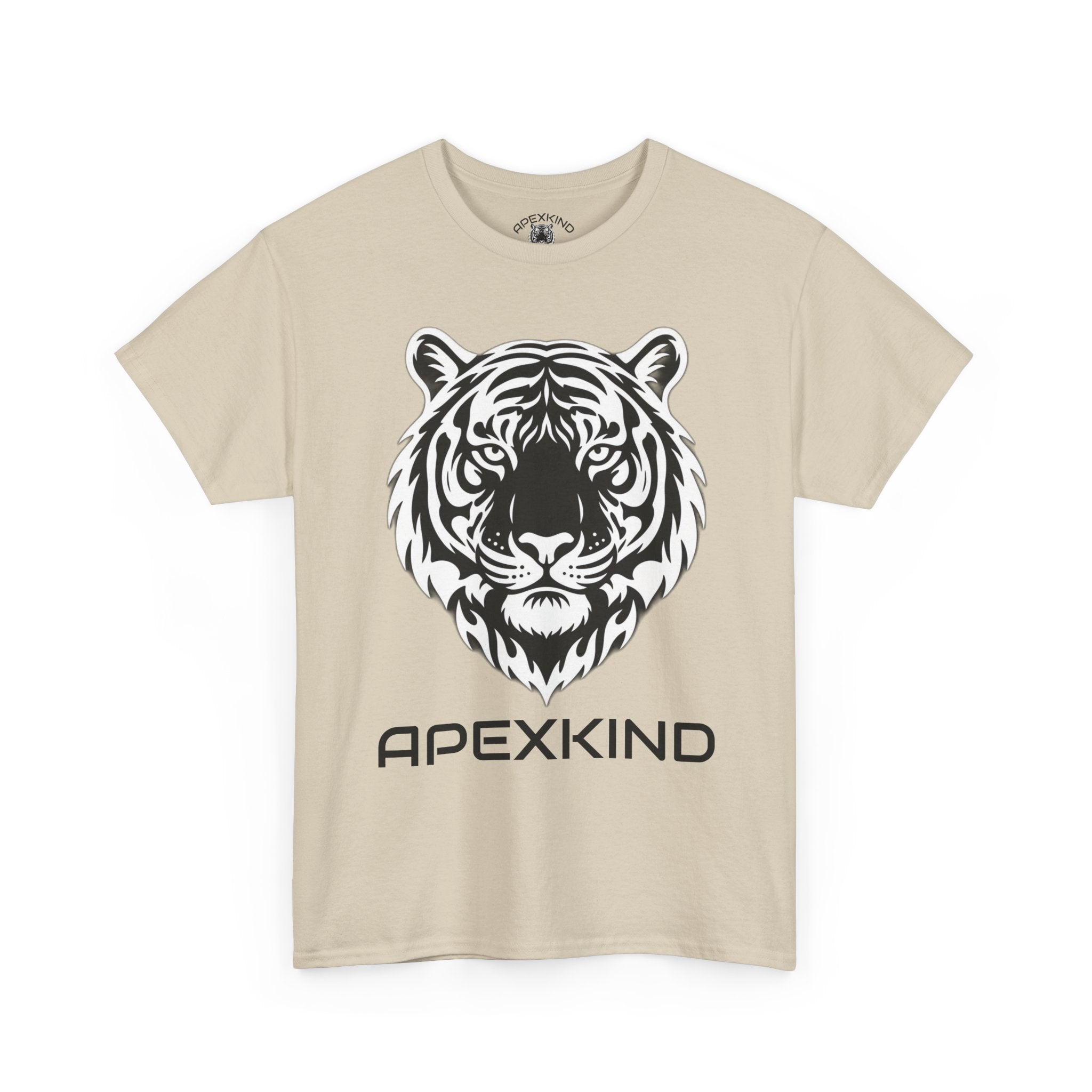 Tiger Head "APEXKIND" Tee — Motivational Graphic T-Shirt