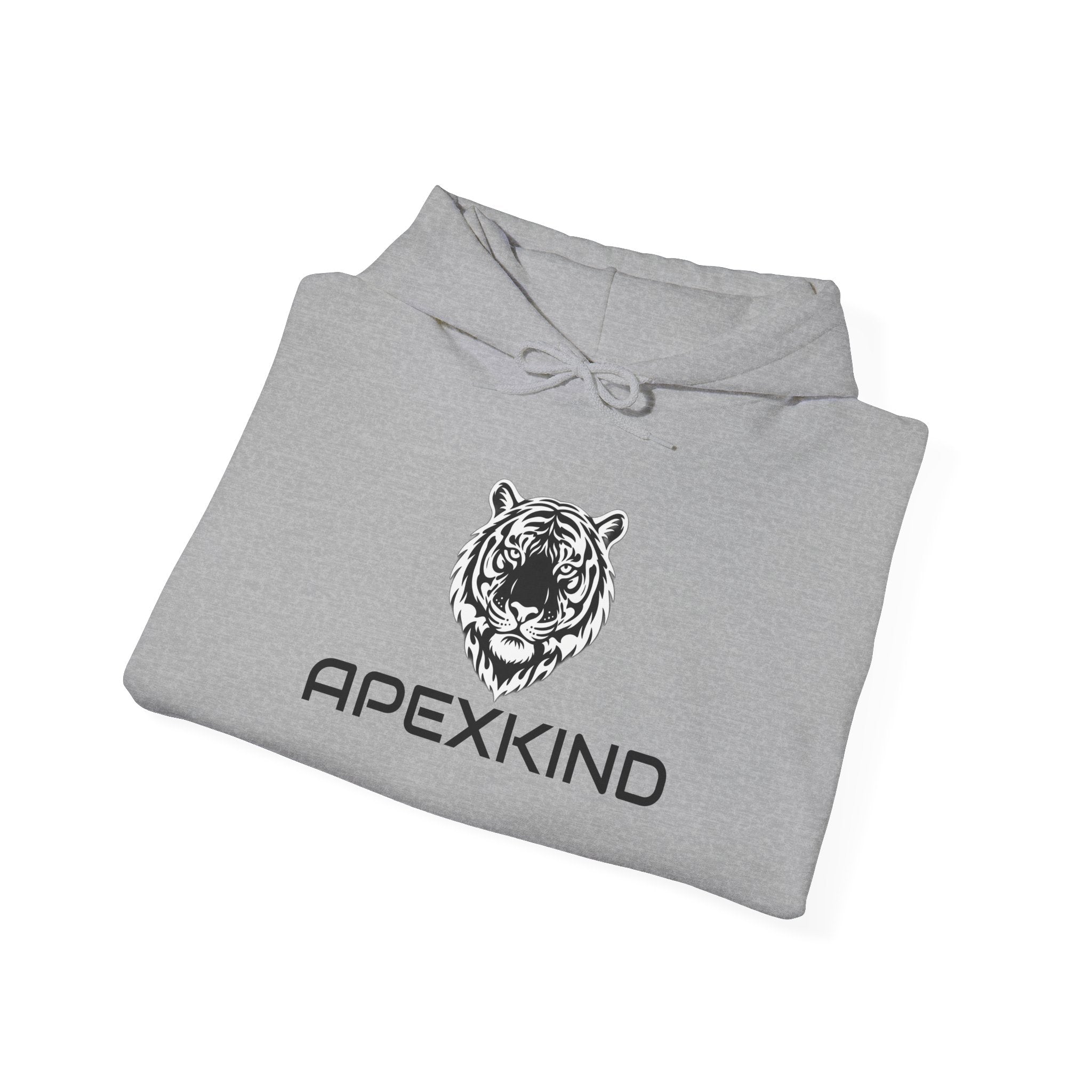 ApexKind Tiger Hoodie — "Walk Wild, Live Sharp" Graphic Hoodie
