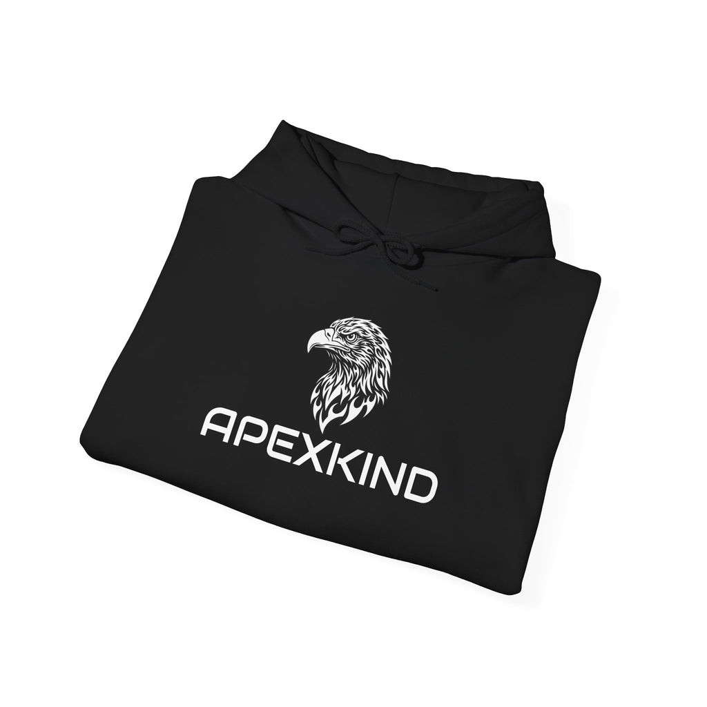 ApexKind Eagle Hoodie — 'ApexKind' Logo & 'Stay Driven Stay Apex' Motivational Pullover