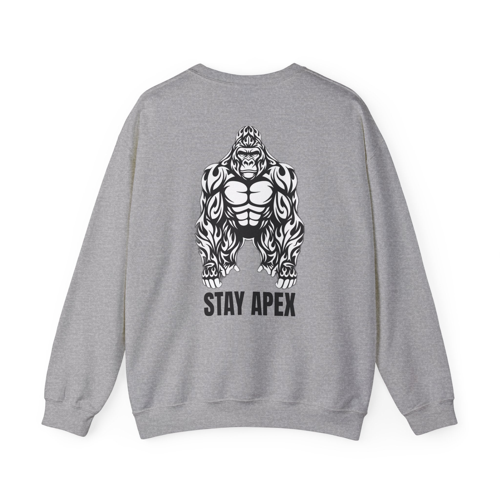ApexKind Gorilla Crewneck Sweatshirt — Stay Apex Graphic Pullover