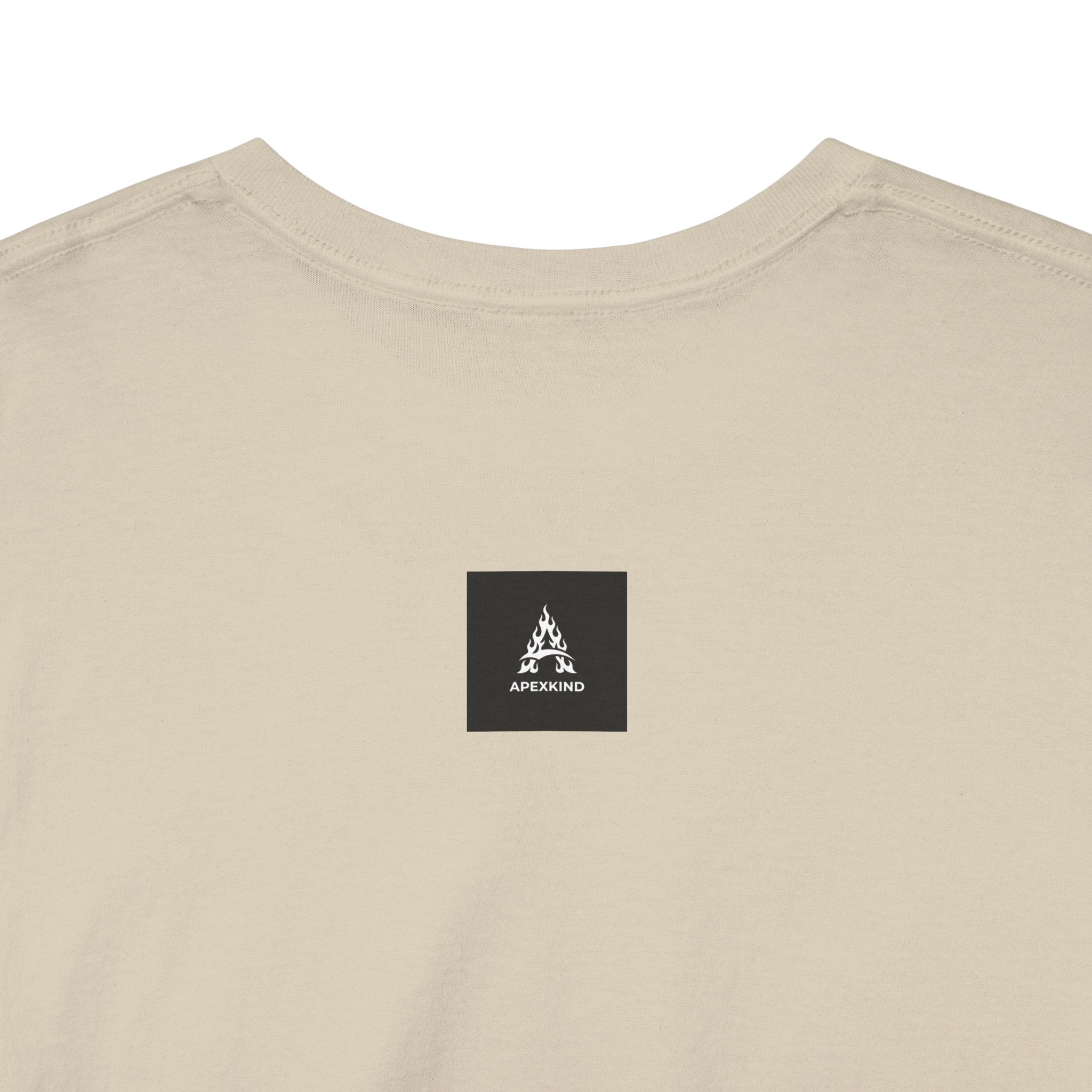 Wolf Head T-Shirt — 'Apexkind' Tribal Wolf Graphic Tee