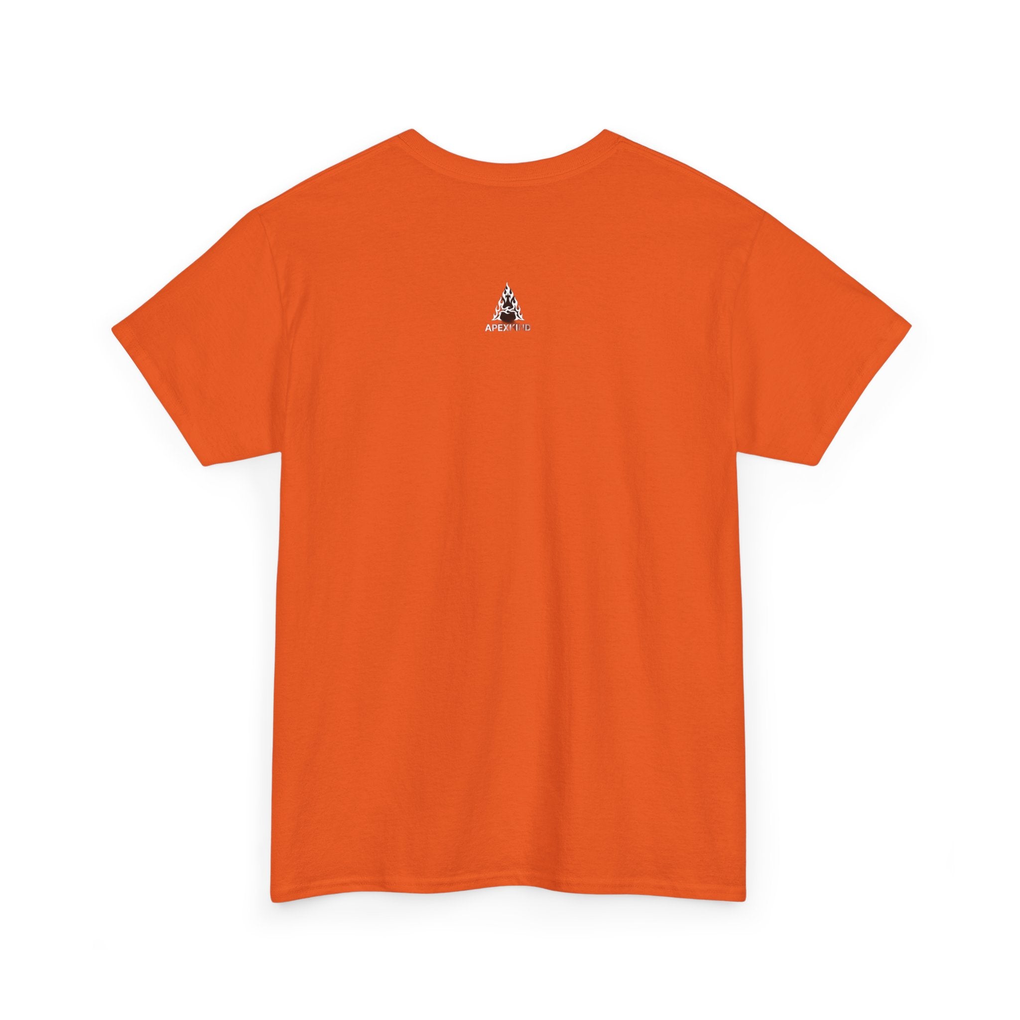 Apex First Responder — Firefighter Tee-Firefighter Illustration T-Shirt — Vintage Firefighter in Flames Tee