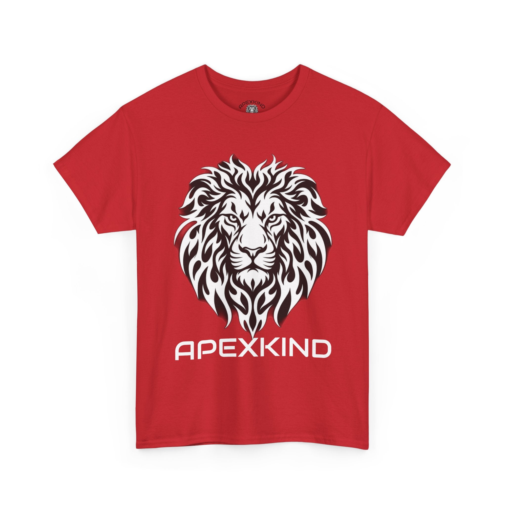 Lion Crest Tee — APEXKIND Motivational Graphic T-Shirt