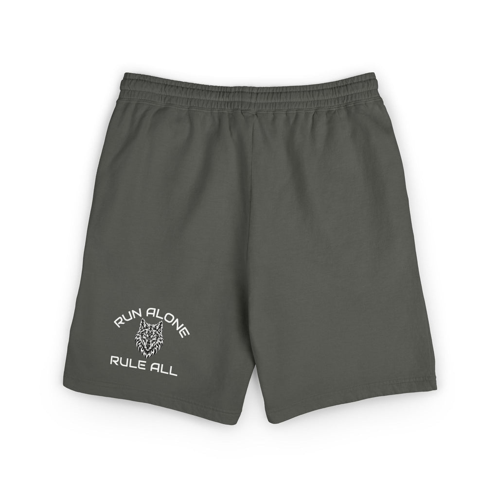 Men's Heavyweight Fleece Shorts – Wolf Graphic | ApexKind Alpha