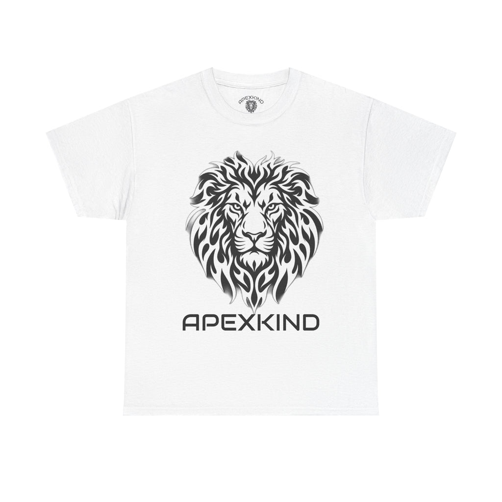 Lion Logo Tee — APEXKIND Motivational Graphic T-Shirt