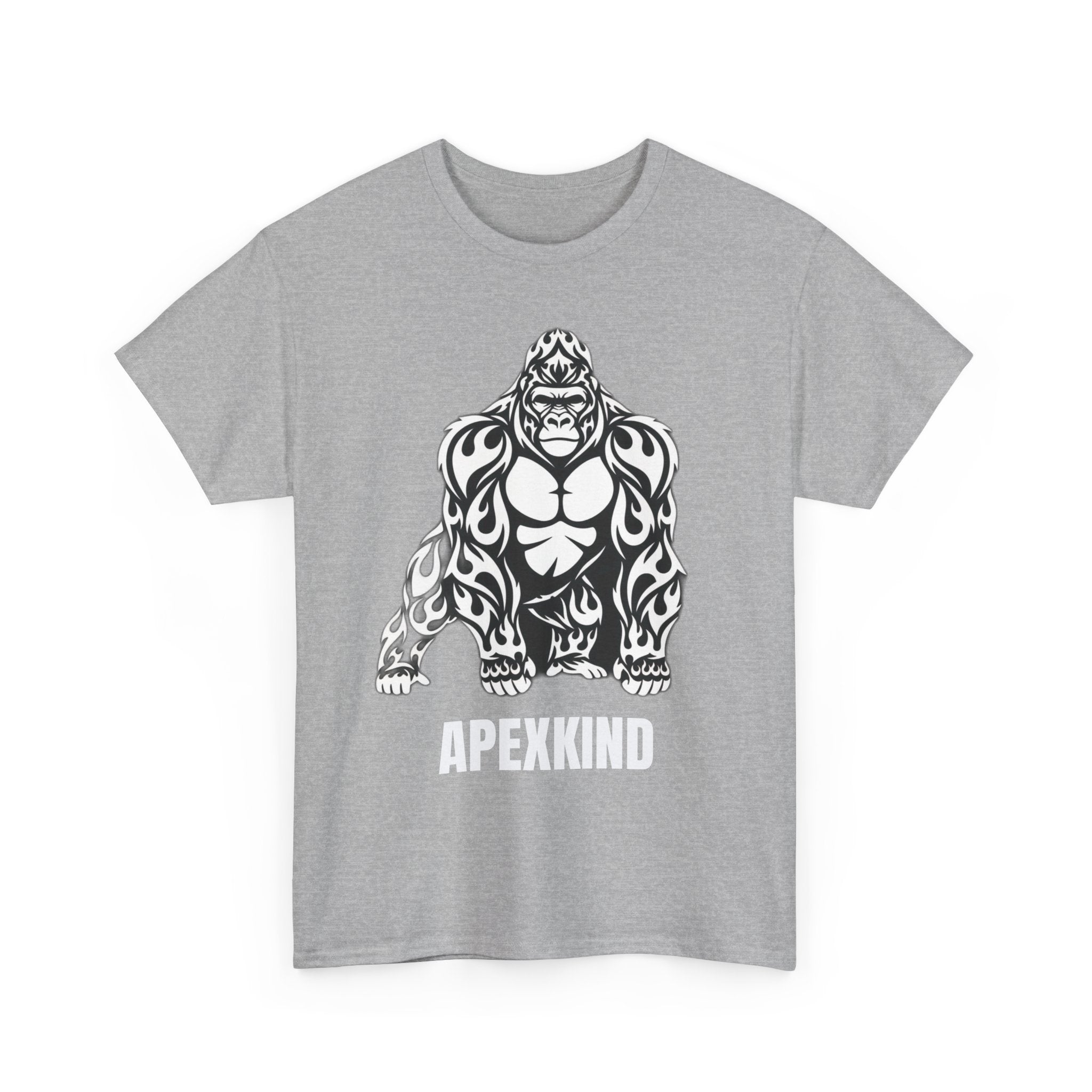 ApexKind Gorilla Graphic Tee — Tribal Gorilla Fitness T‑Shirt