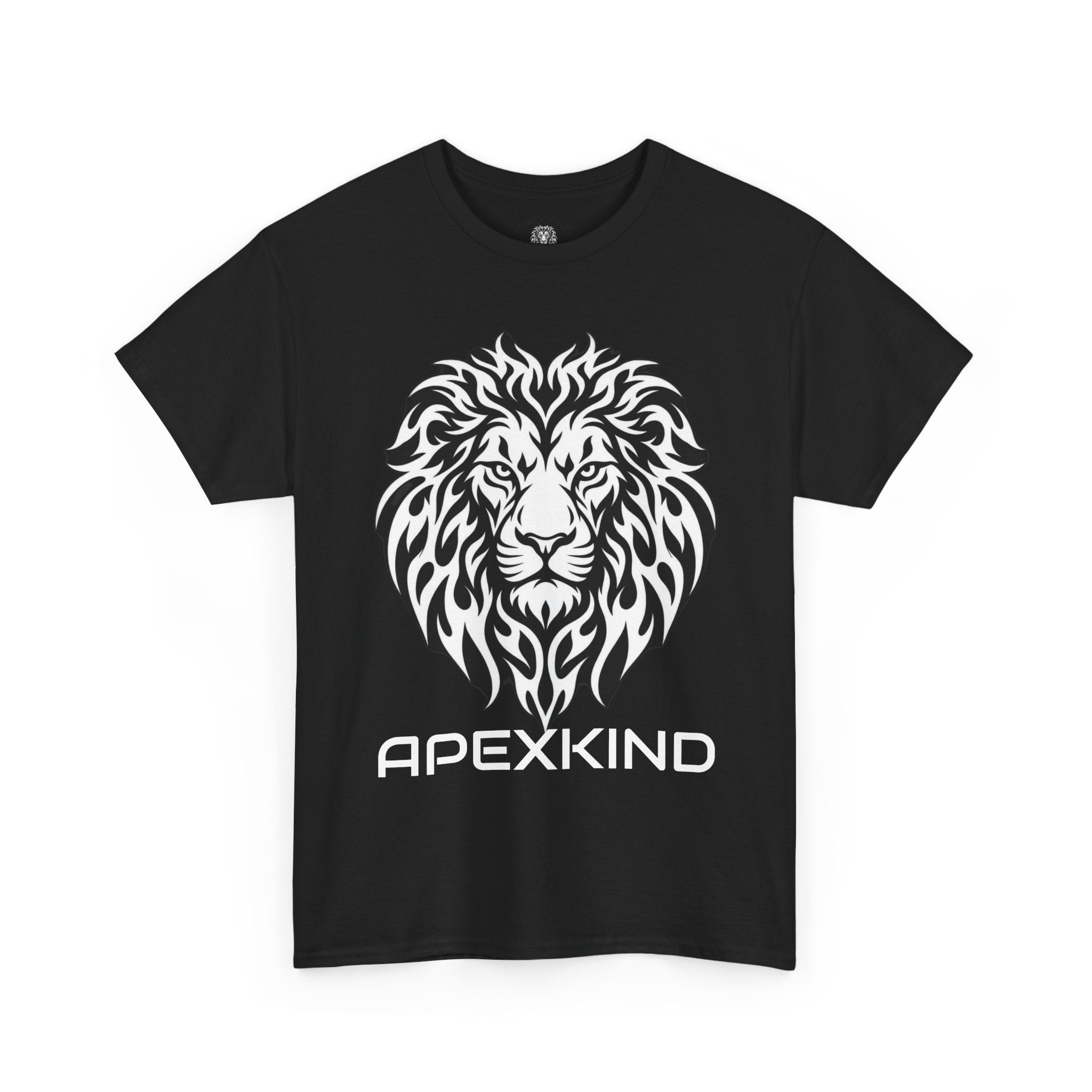 Lion Crest Tee — APEXKIND Motivational Graphic T-Shirt