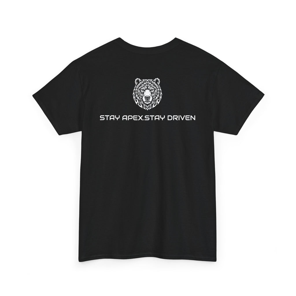 Bear Logo Tee — APEXKIND Motivational Graphic T-Shirt
