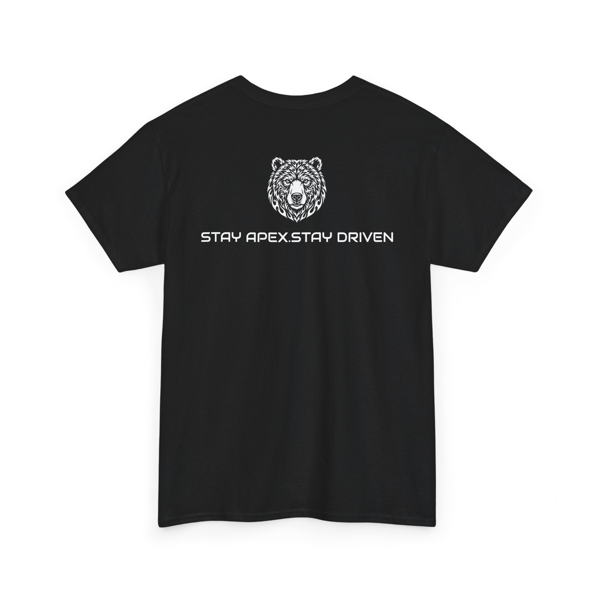 Bear Logo Tee — APEXKIND Motivational Graphic T-Shirt