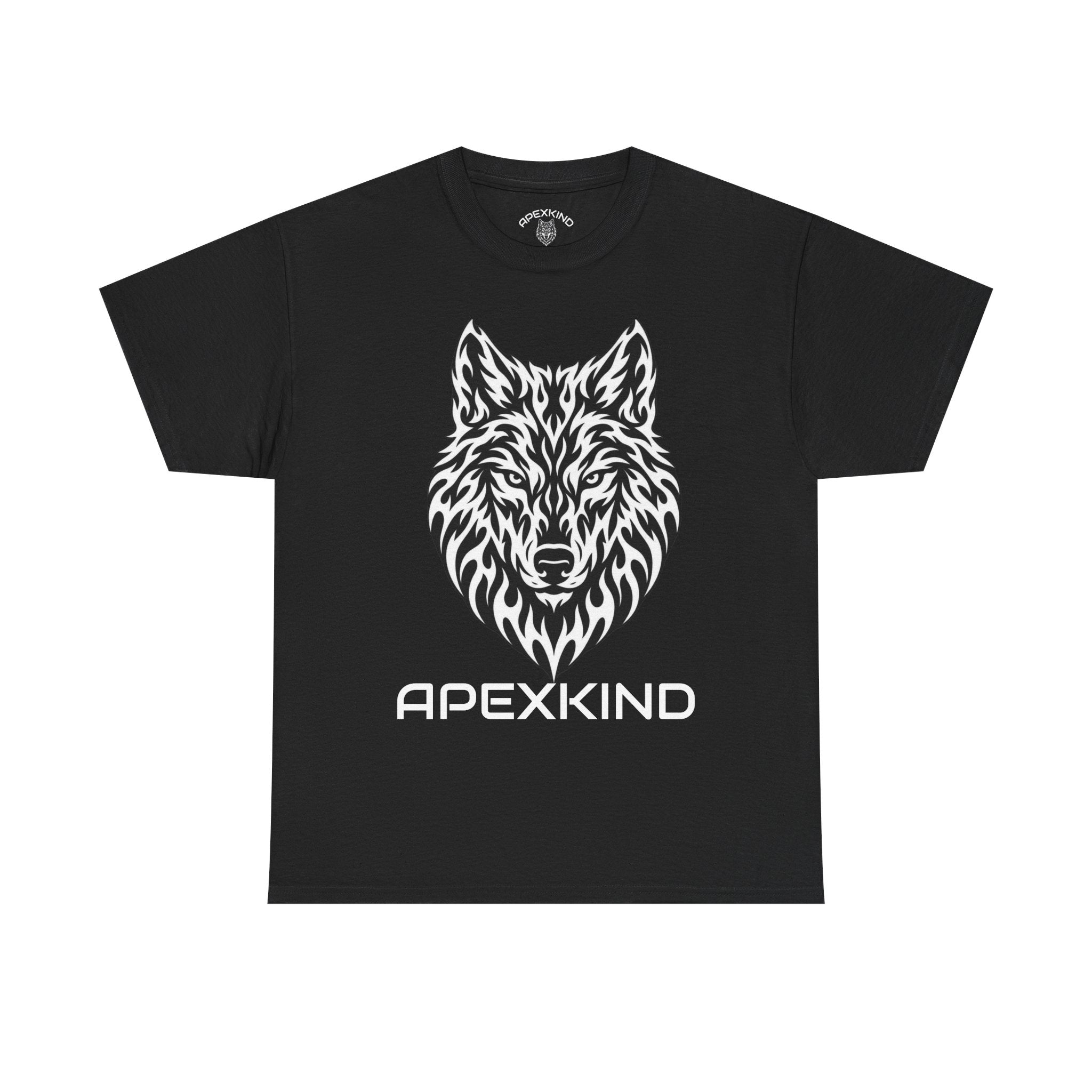 APEXKIND Wolf Tee — "WALK WILD LIVE SHARP" T-Shirt