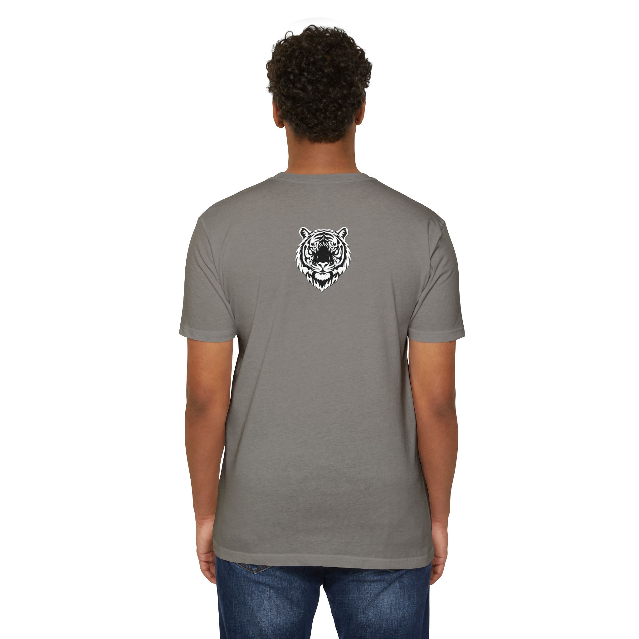 Tribal Flame Siberian Tiger T-Shirt