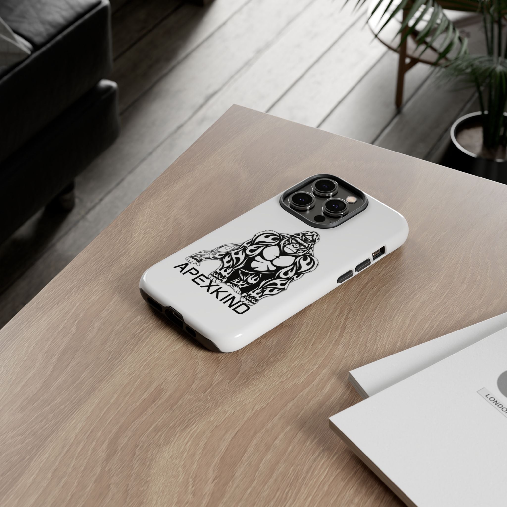 Gorilla Tribal Phone Case — Tough Cases Protective iPhone Cover