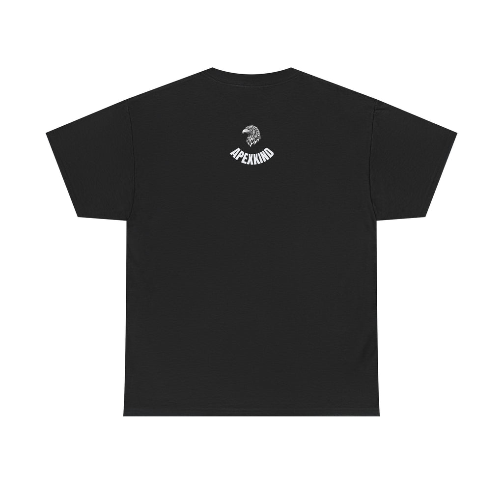 BLACK Eagle Head Graphic T-Shirt — APEKKIND Bold Americana Tee