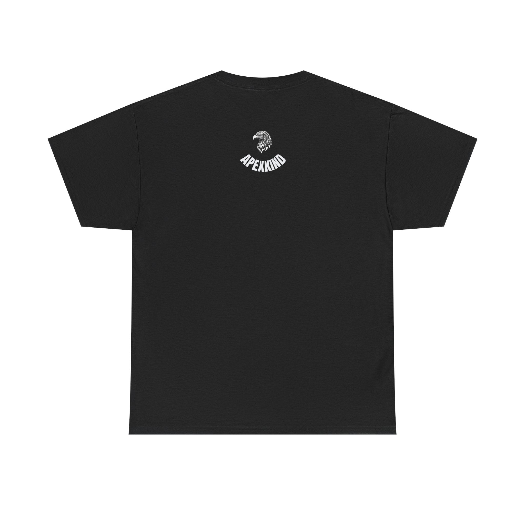 BLACK Eagle Head Graphic T-Shirt — APEKKIND Bold Americana Tee