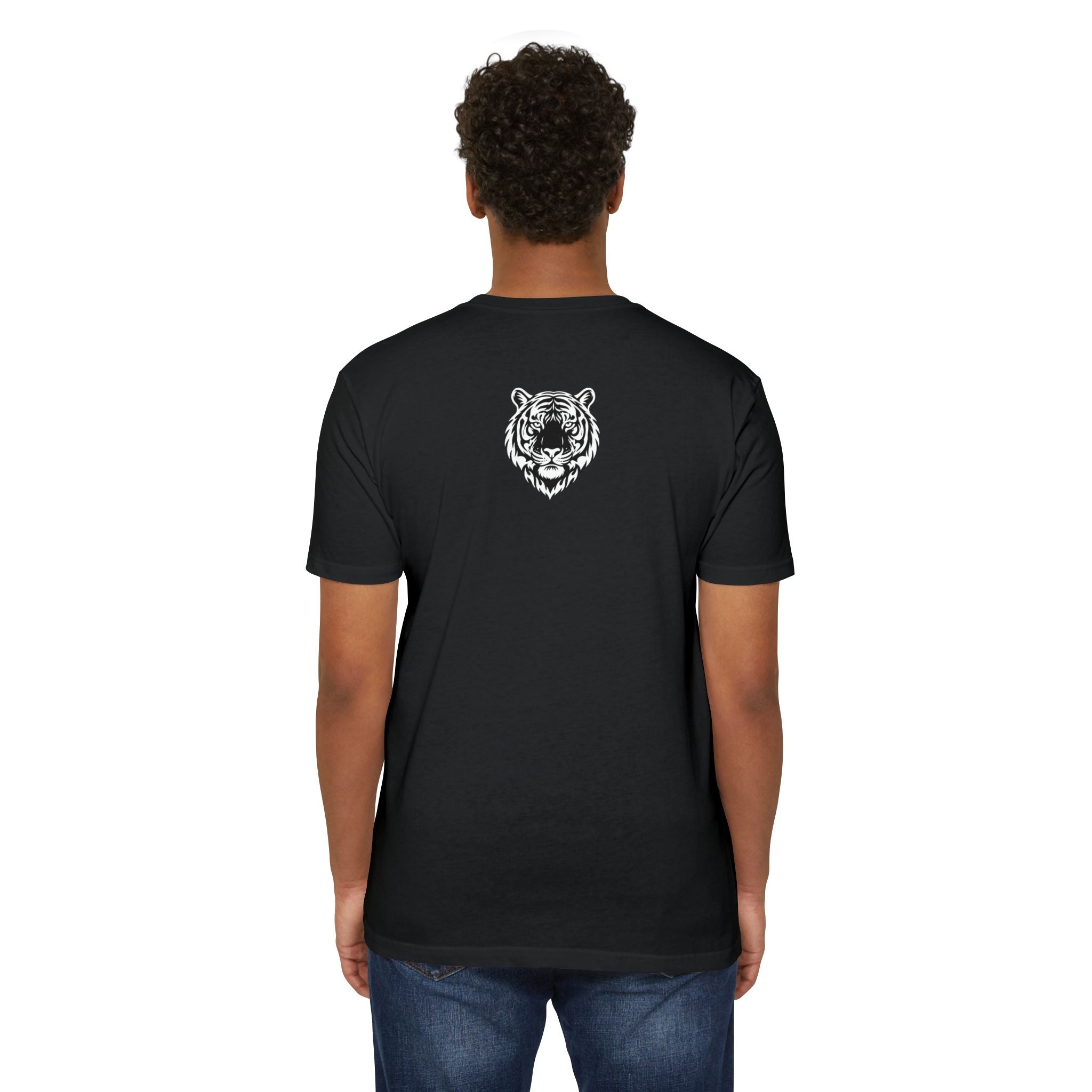 Tribal Flame Siberian Tiger T-Shirt