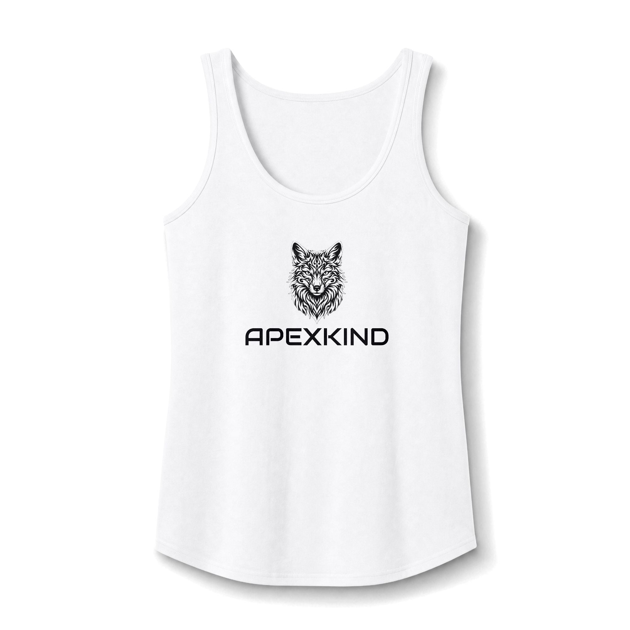ApexKind FOX Tank Top — 'Stay Driven, Stay Apex' Women's Cotton Tank