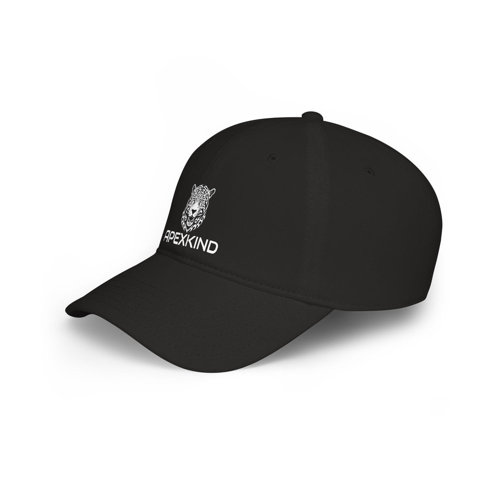 Jaguar Baseball Cap — Black and White Embroidered Sigma Cap