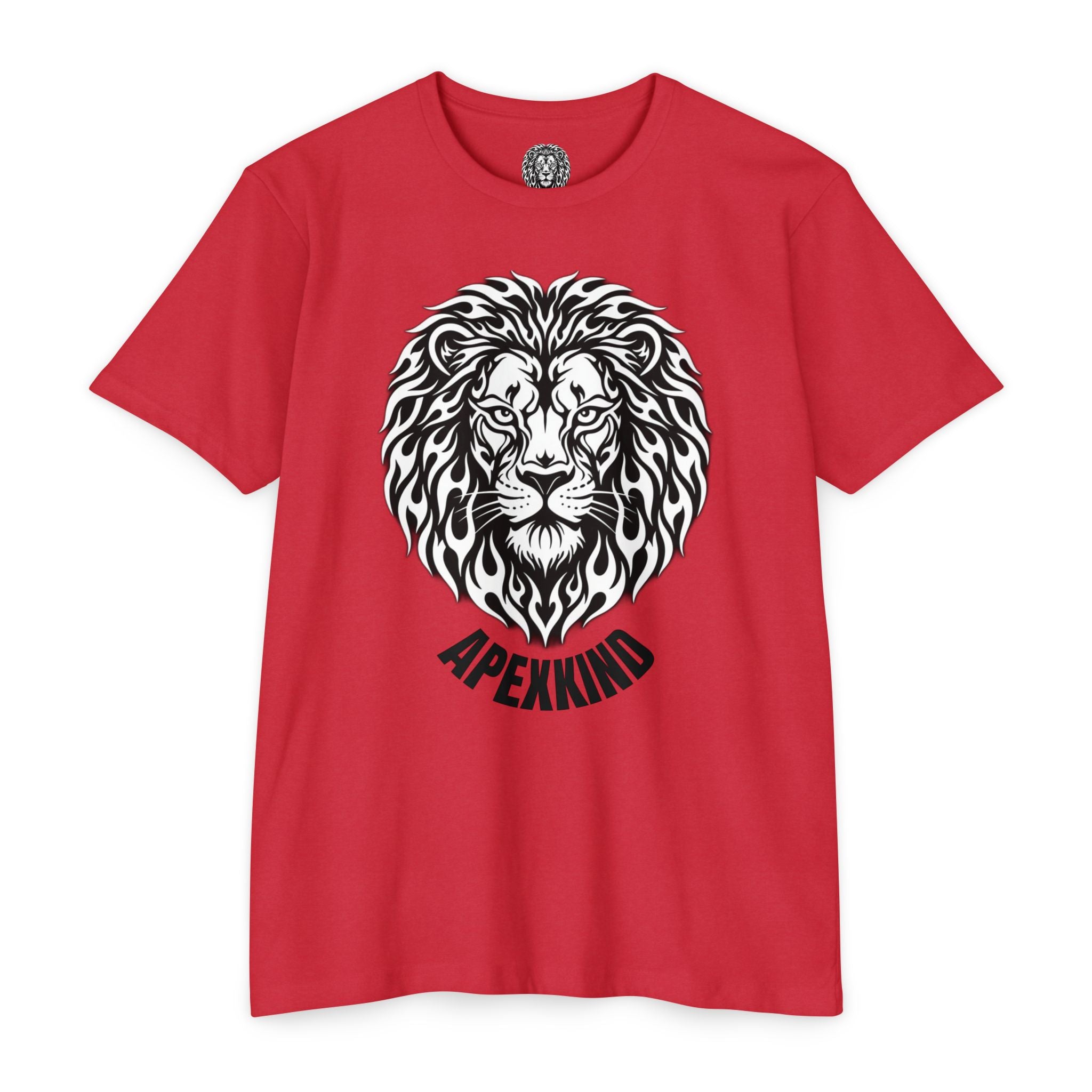 Tribal Flame Lion T-Shirt | Graphic Tee | Unisex
