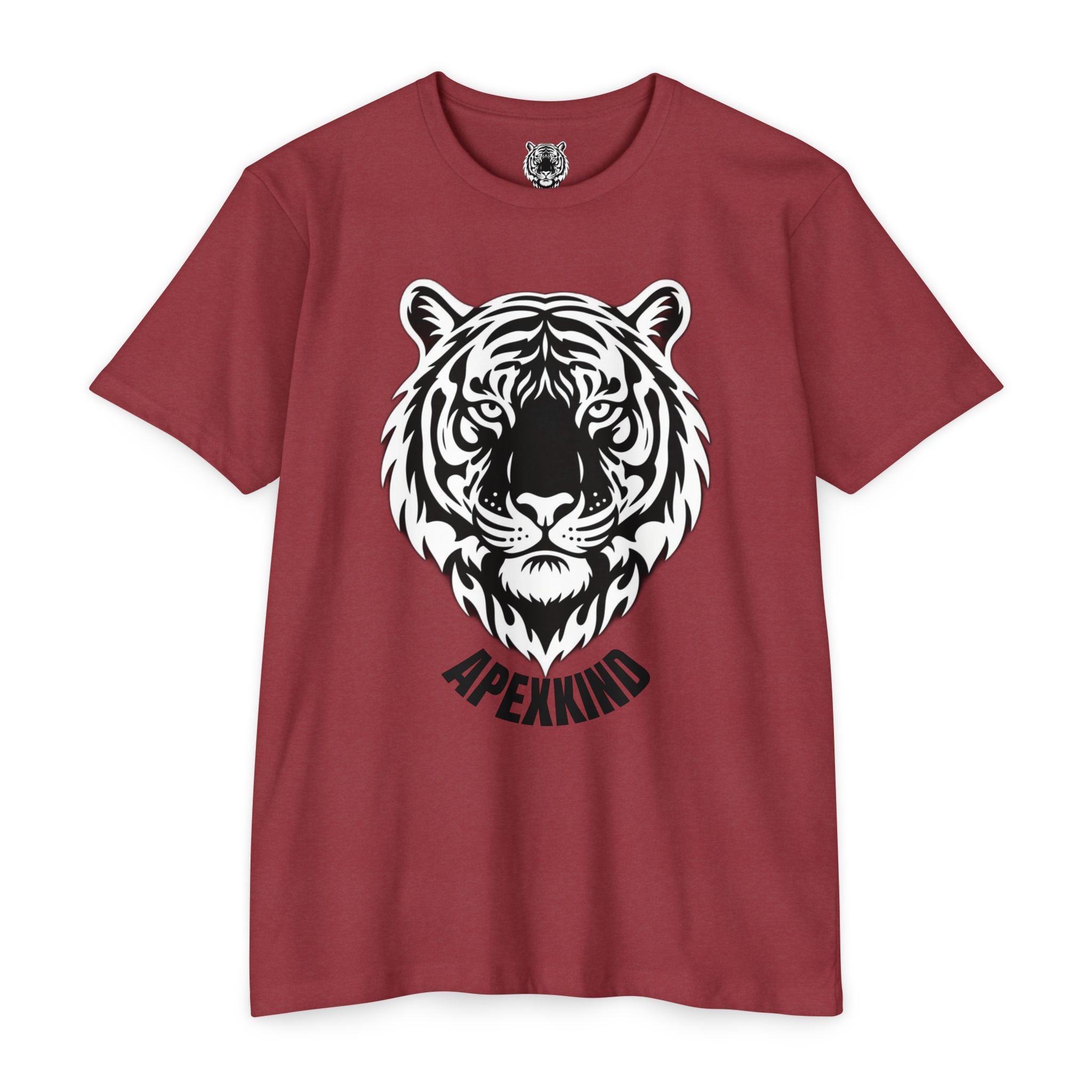 Tribal Flame Siberian Tiger T-Shirt