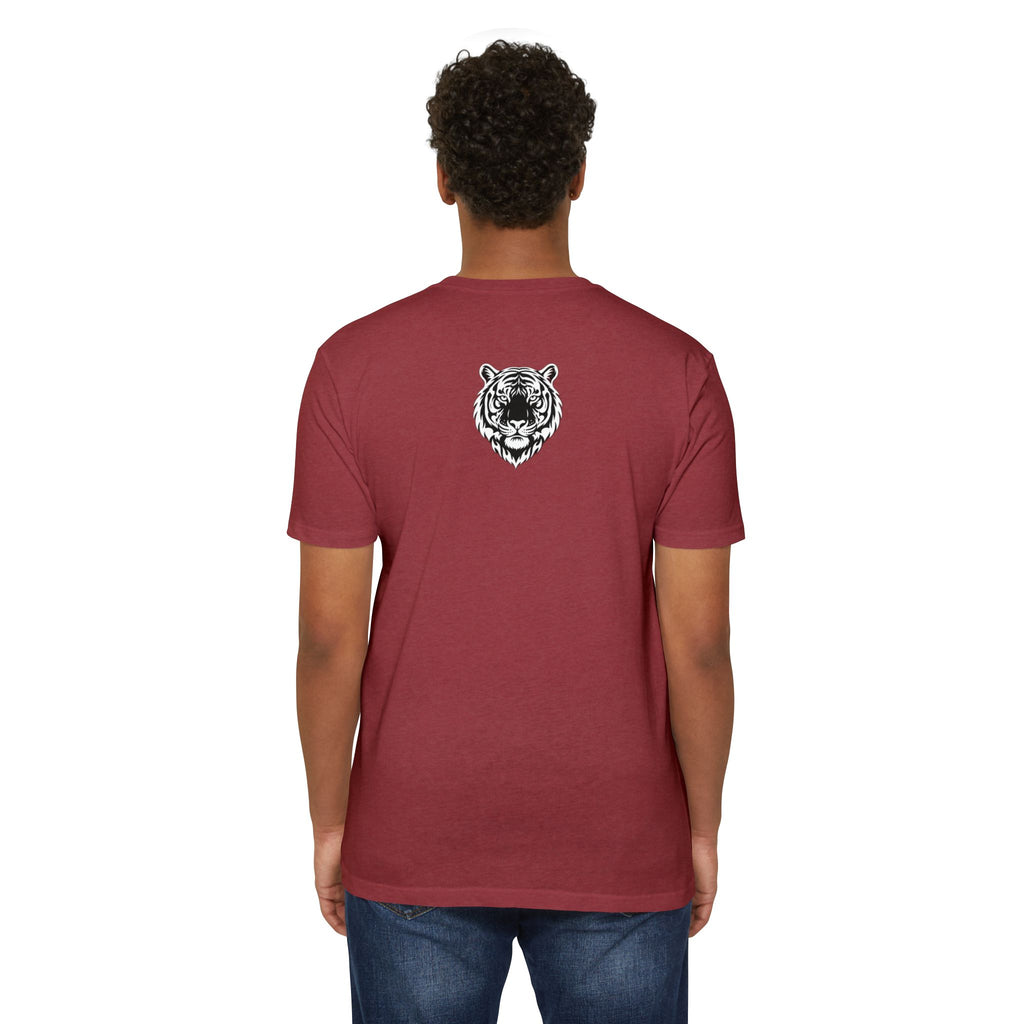 Tribal Flame Siberian Tiger T-Shirt