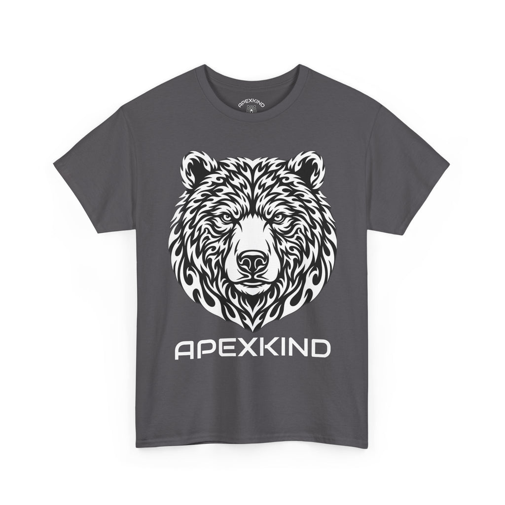 Bear Logo Tee — APEXKIND Motivational Graphic T-Shirt