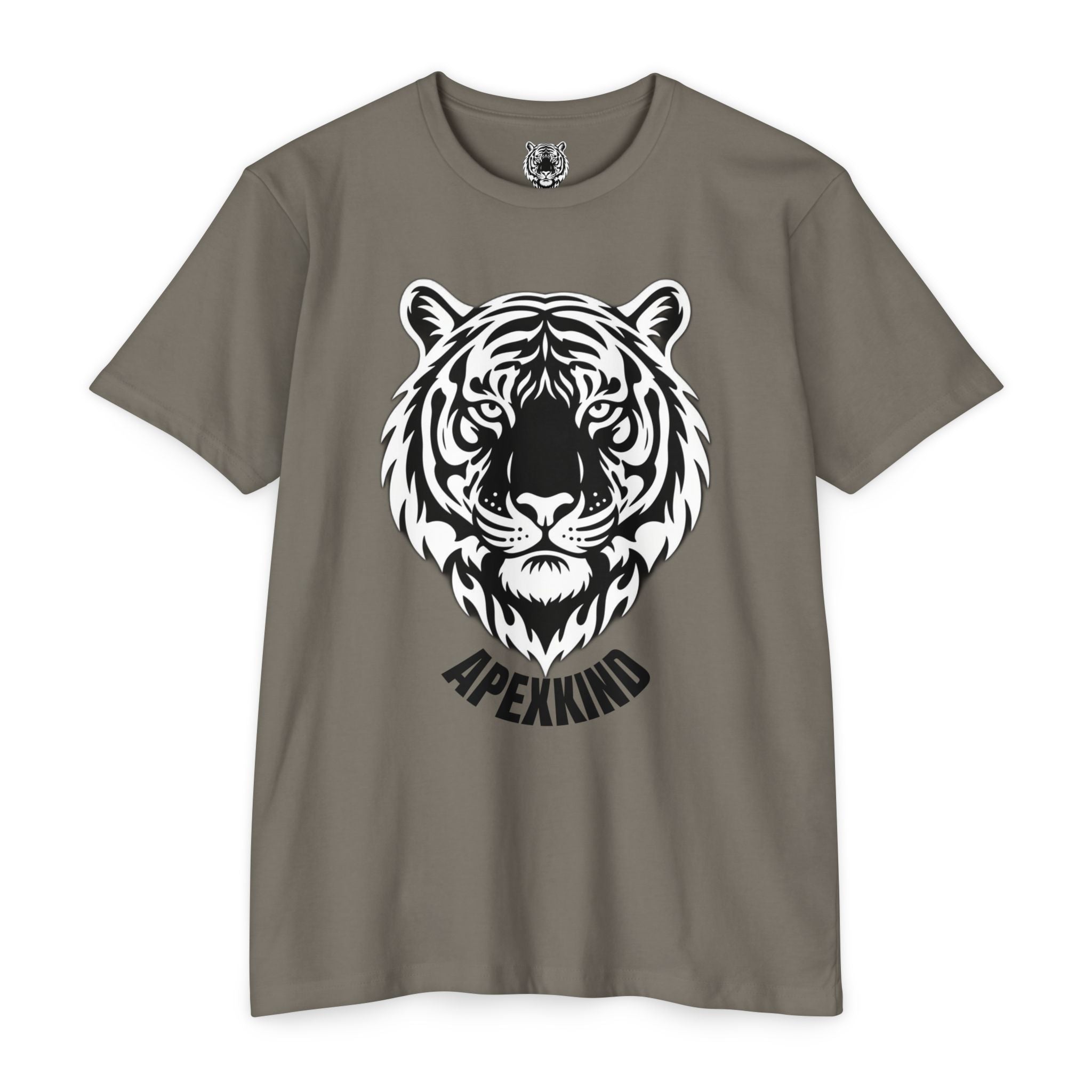 Tribal Flame Siberian Tiger T-Shirt