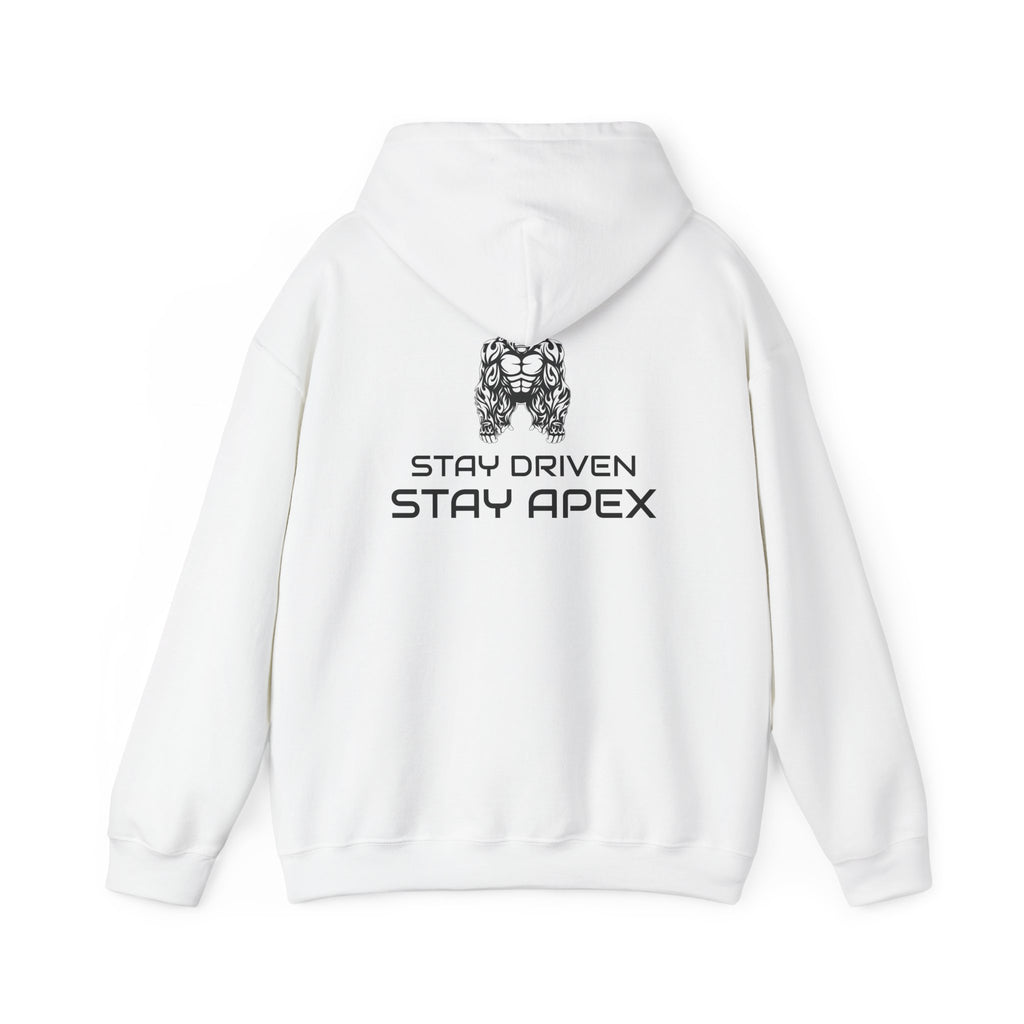Apexkind Hoodie — ‘Apexkind’ Logo & ‘Stay Driven Stay Apex’ Motivational Graphic Hoodie