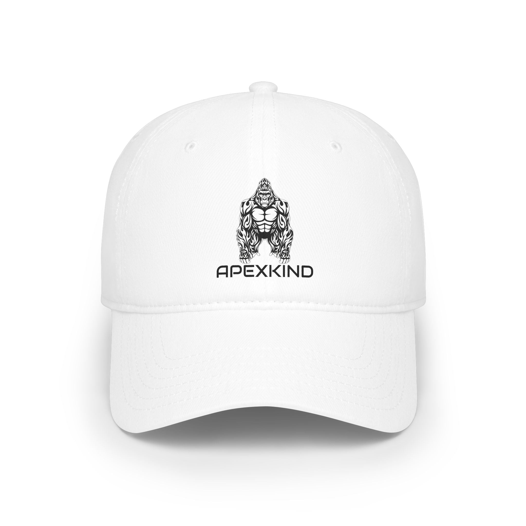 Apexkind Gorilla Logo Cap — Low Profile Baseball Hat