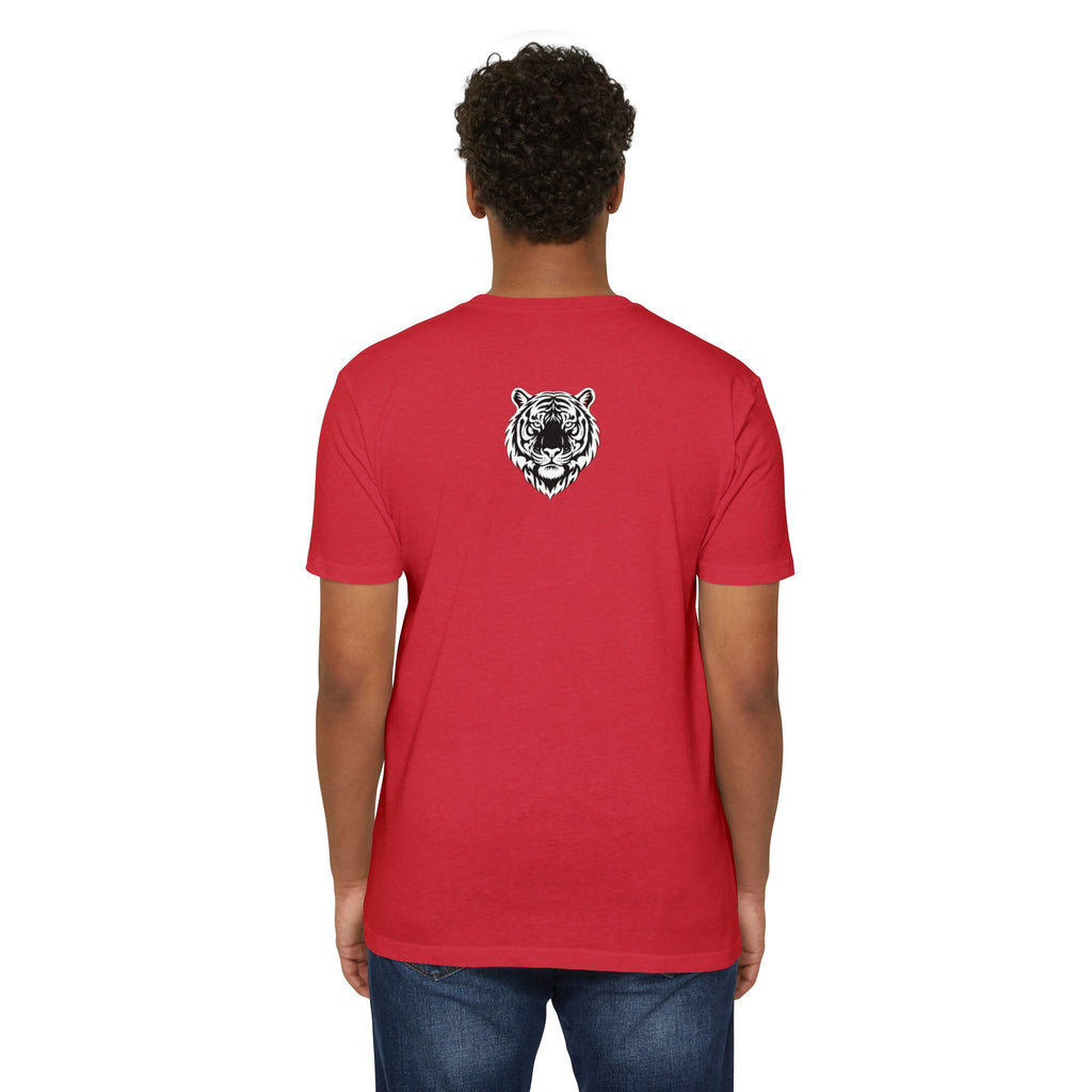 Tribal Flame Siberian Tiger T-Shirt