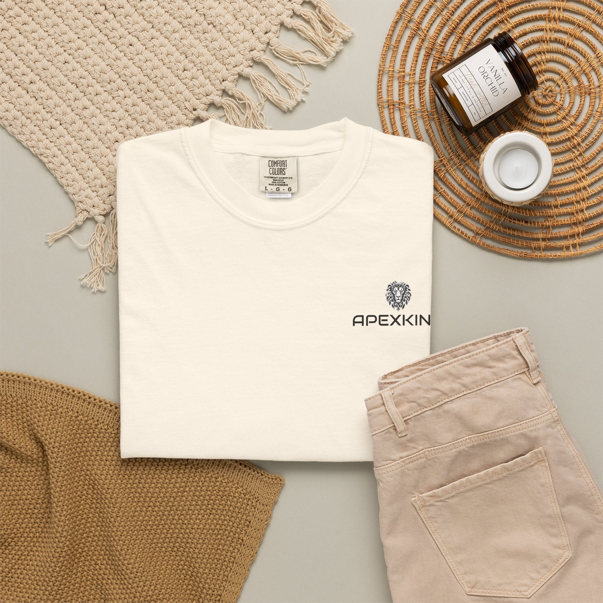 ApexKind Lion Tee — Stay Apex, Stay Driven Motivational T-Shirt