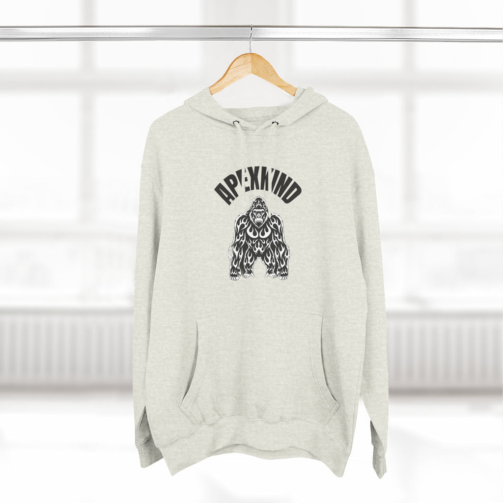 Apex Kind Gorilla Hoodie — 'Stay Apex' Graphic Fleece Hoodie