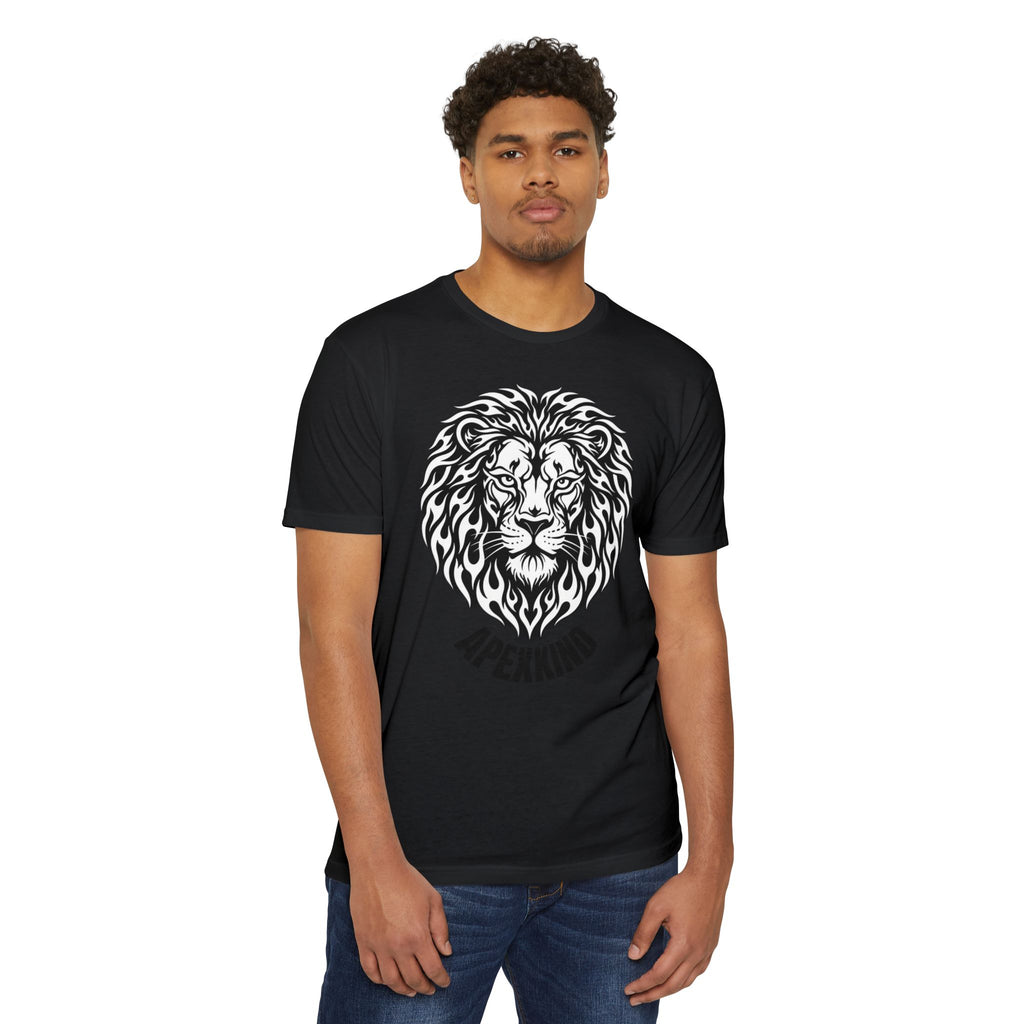 Tribal Flame Lion T-Shirt | Graphic Tee | Unisex