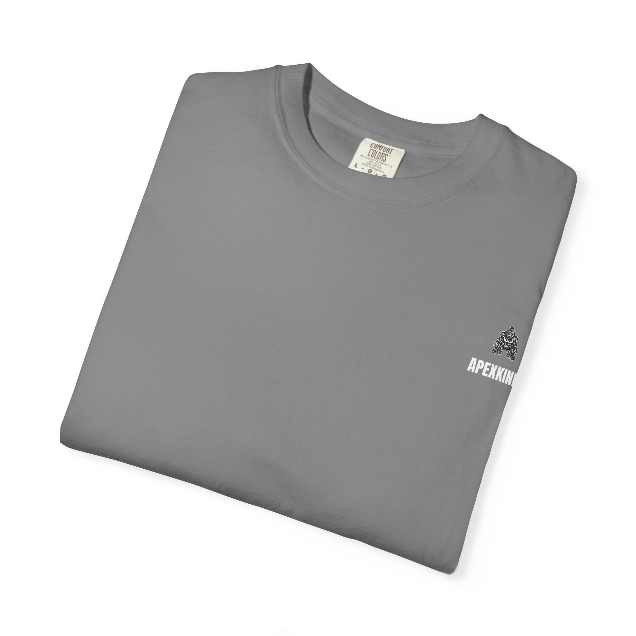 Apex Gorilla BLACK/GREY T-Shirt — 'Stay Apex' Graphic Tee