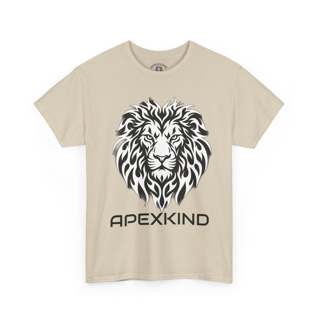 Lion Logo Tee — APEXKIND Motivational Graphic T-Shirt
